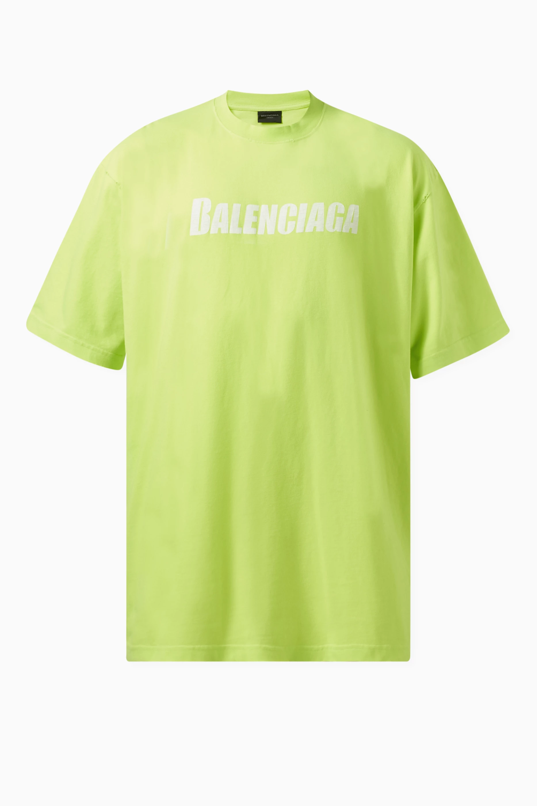 Balenciaga t 2025 shirt neon