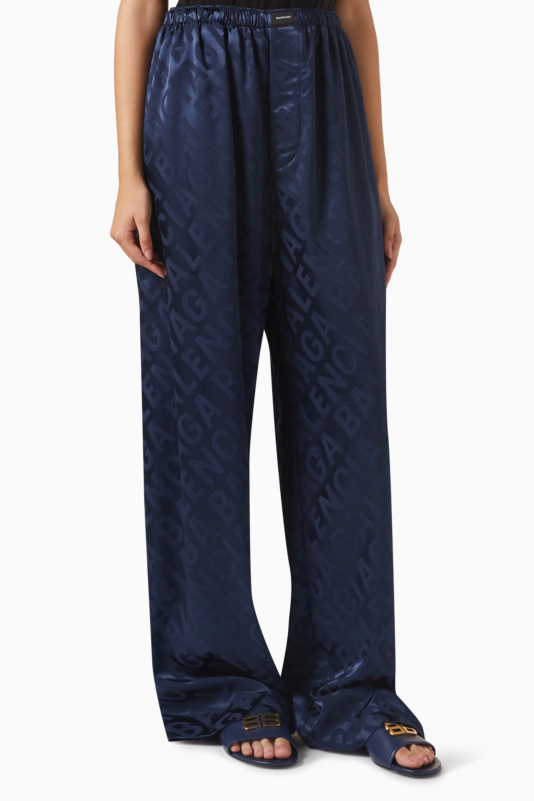 Balenciaga pants womens blue store