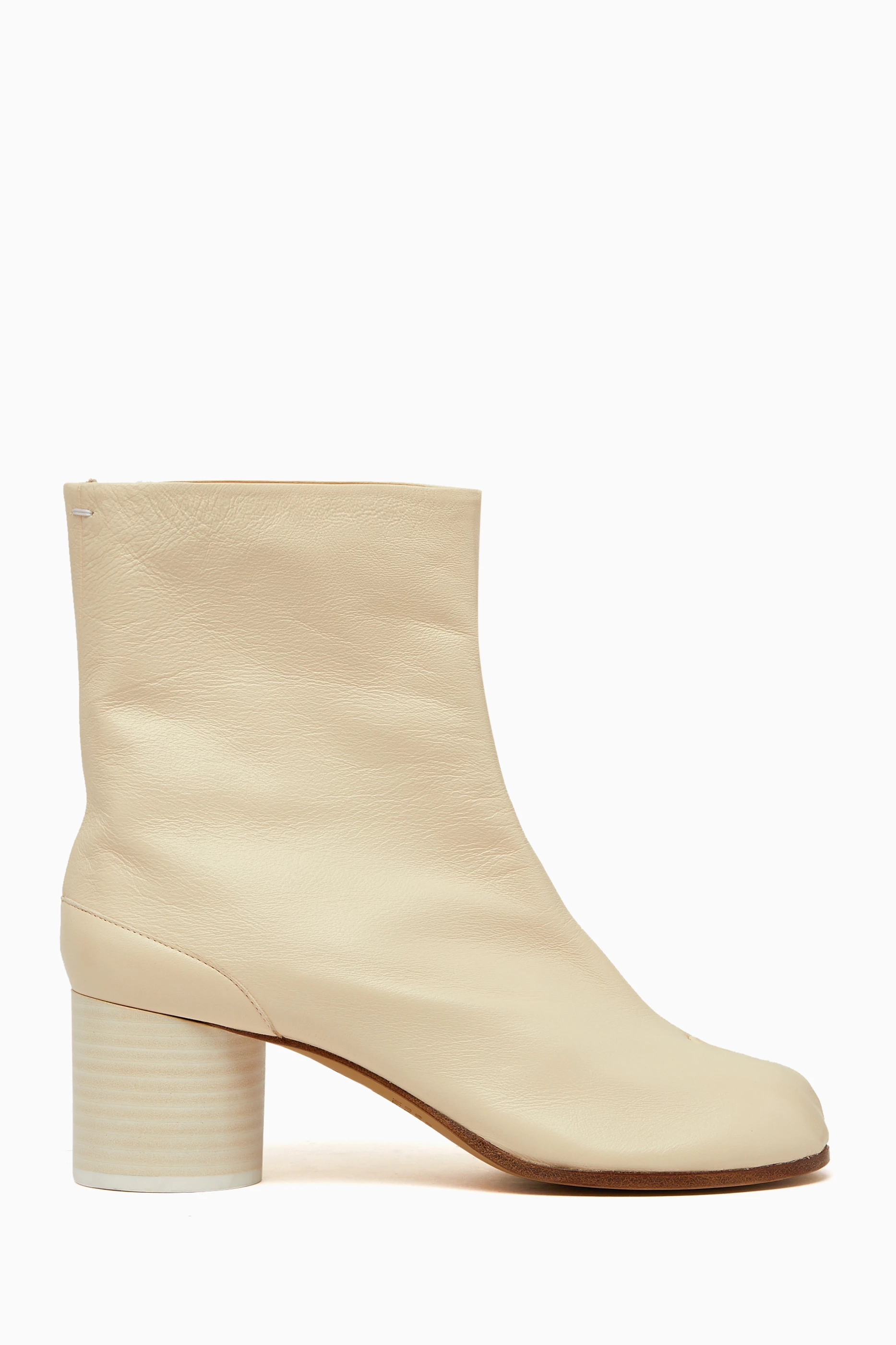 Margiela white new arrivals tabi boots