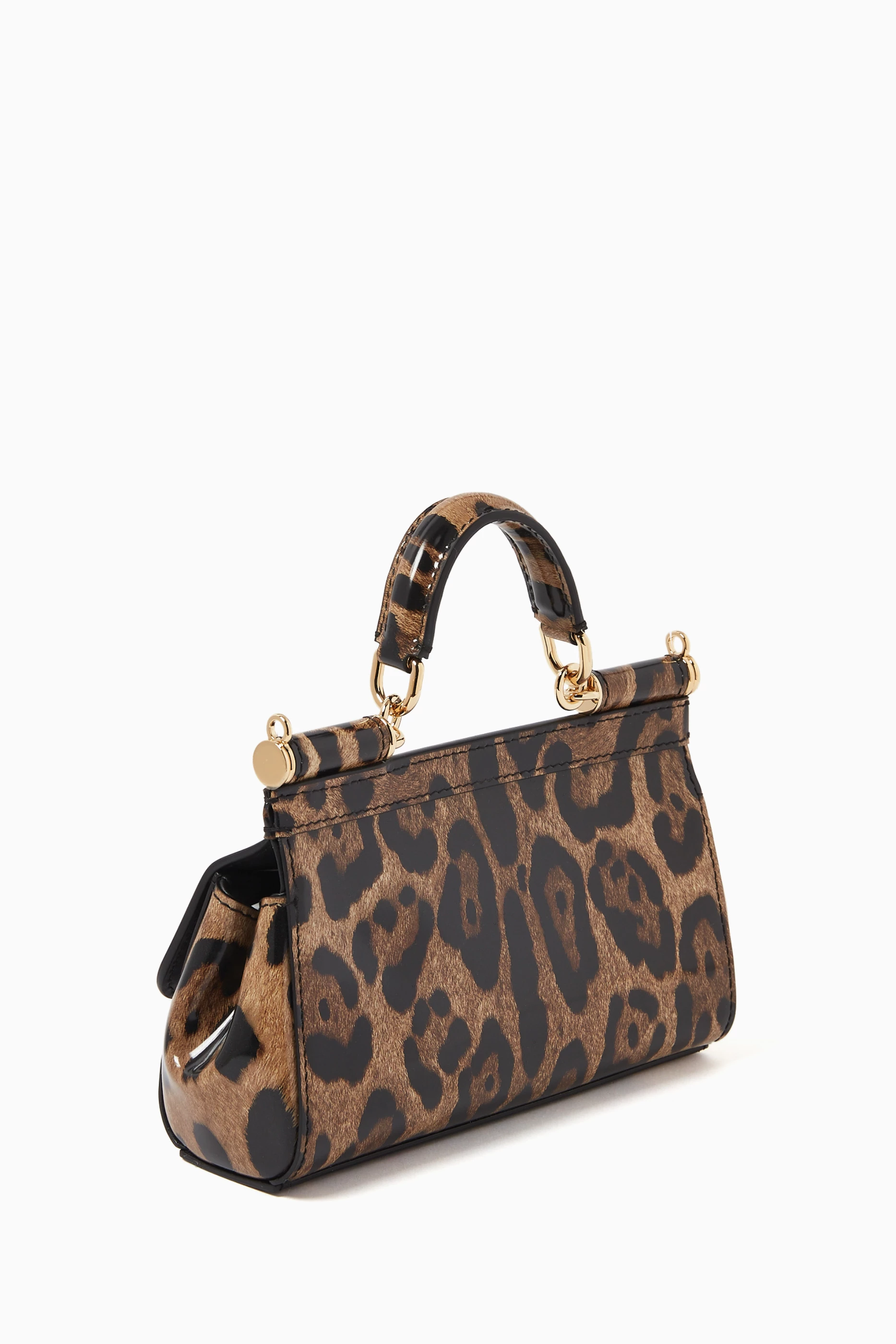 Dolce & gabbana shop leopard print bag