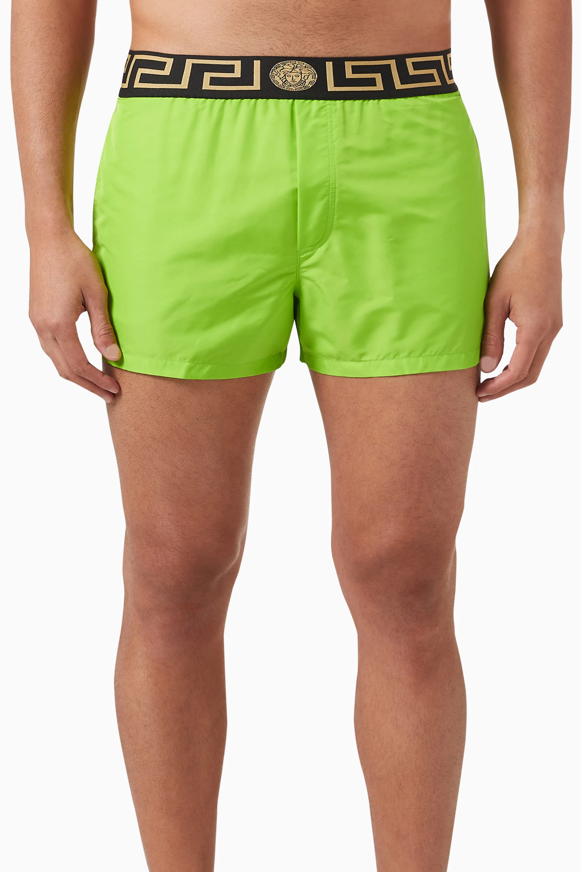 Versace swim outlet shorts green