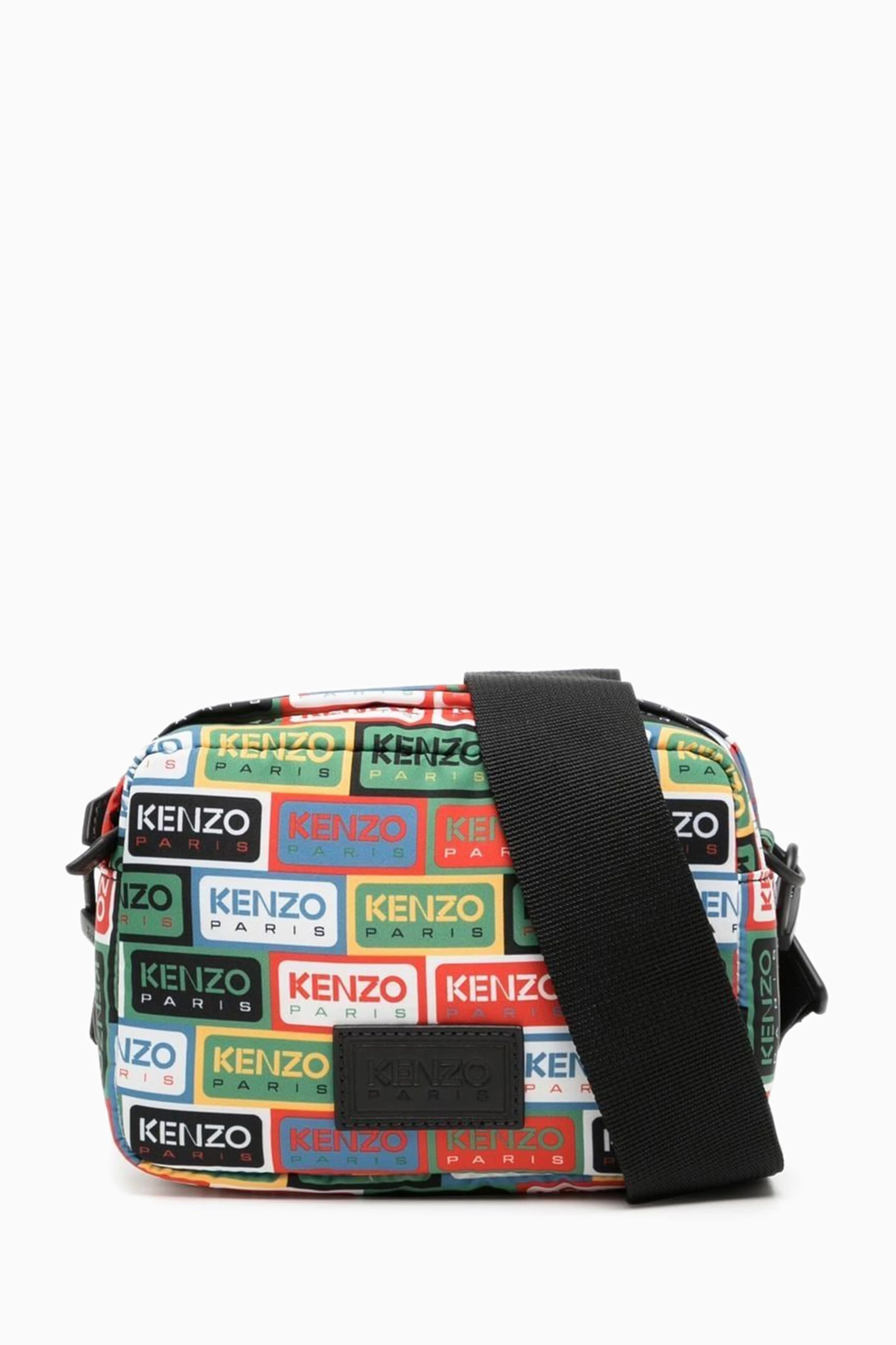 Buy KENZO Multicolour Kenzo Label Crossbody Bag in Polyester for