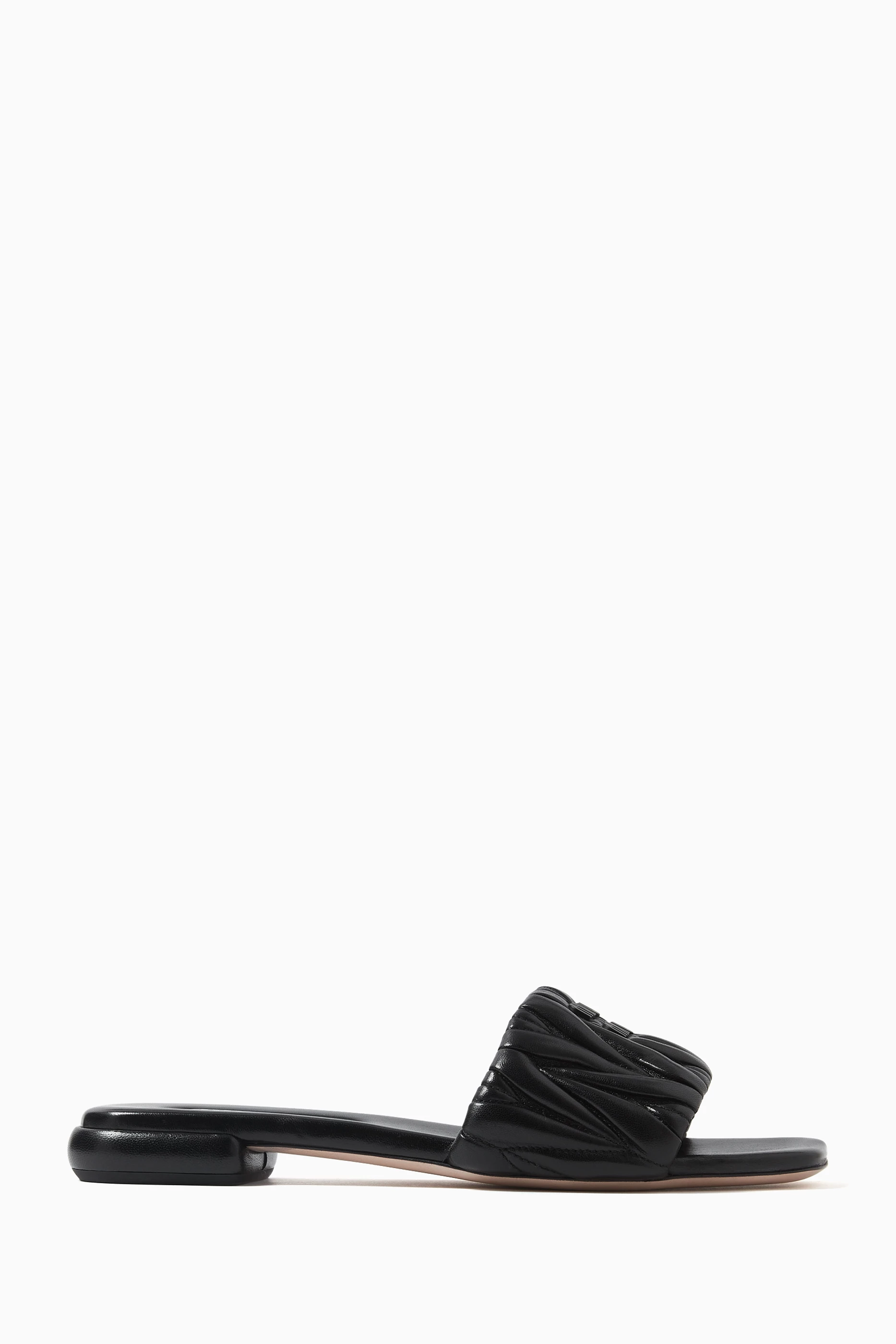 Ciabatte on sale miu miu