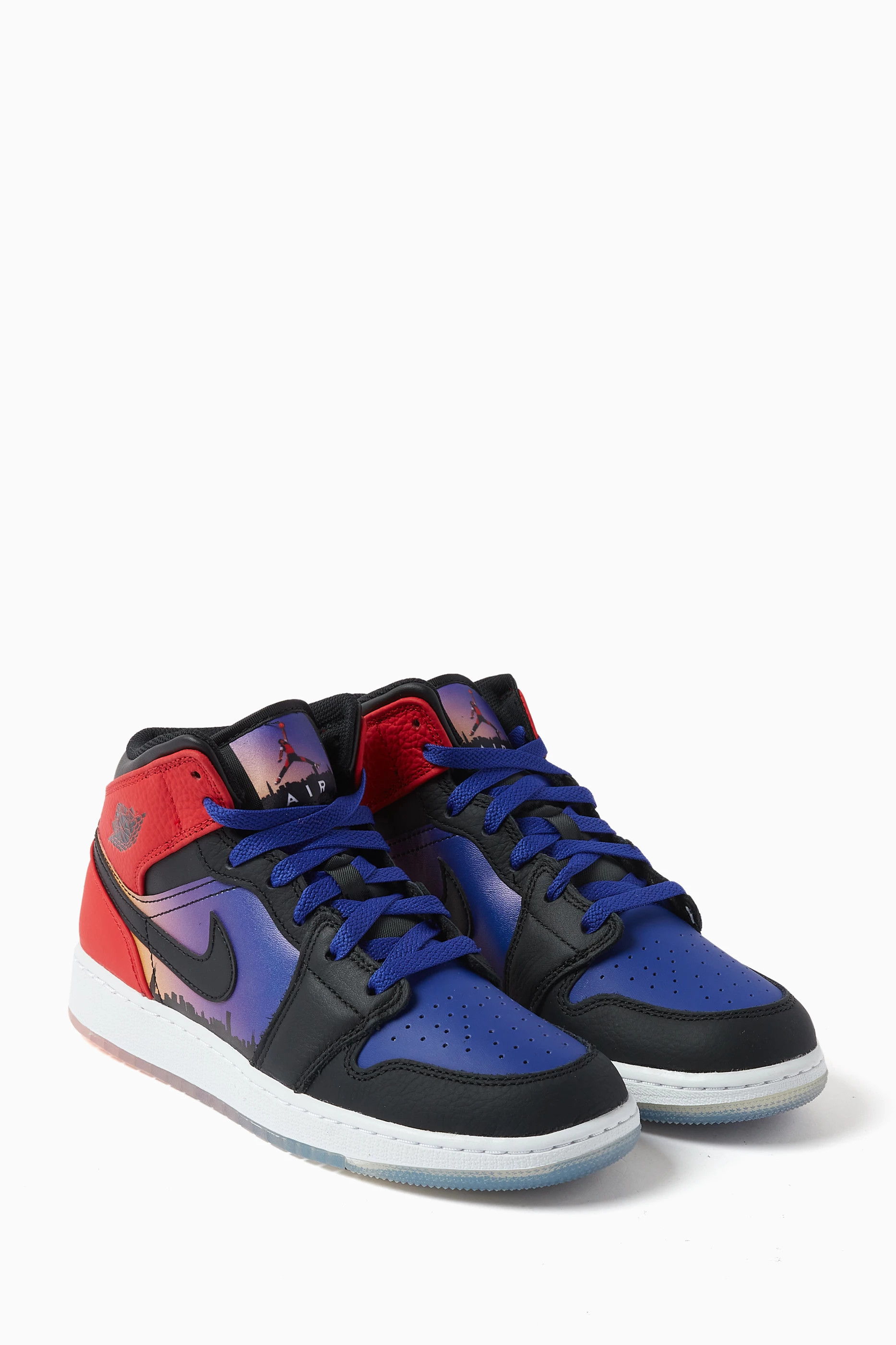 Nike air jordan 1 mid 2025 bleu