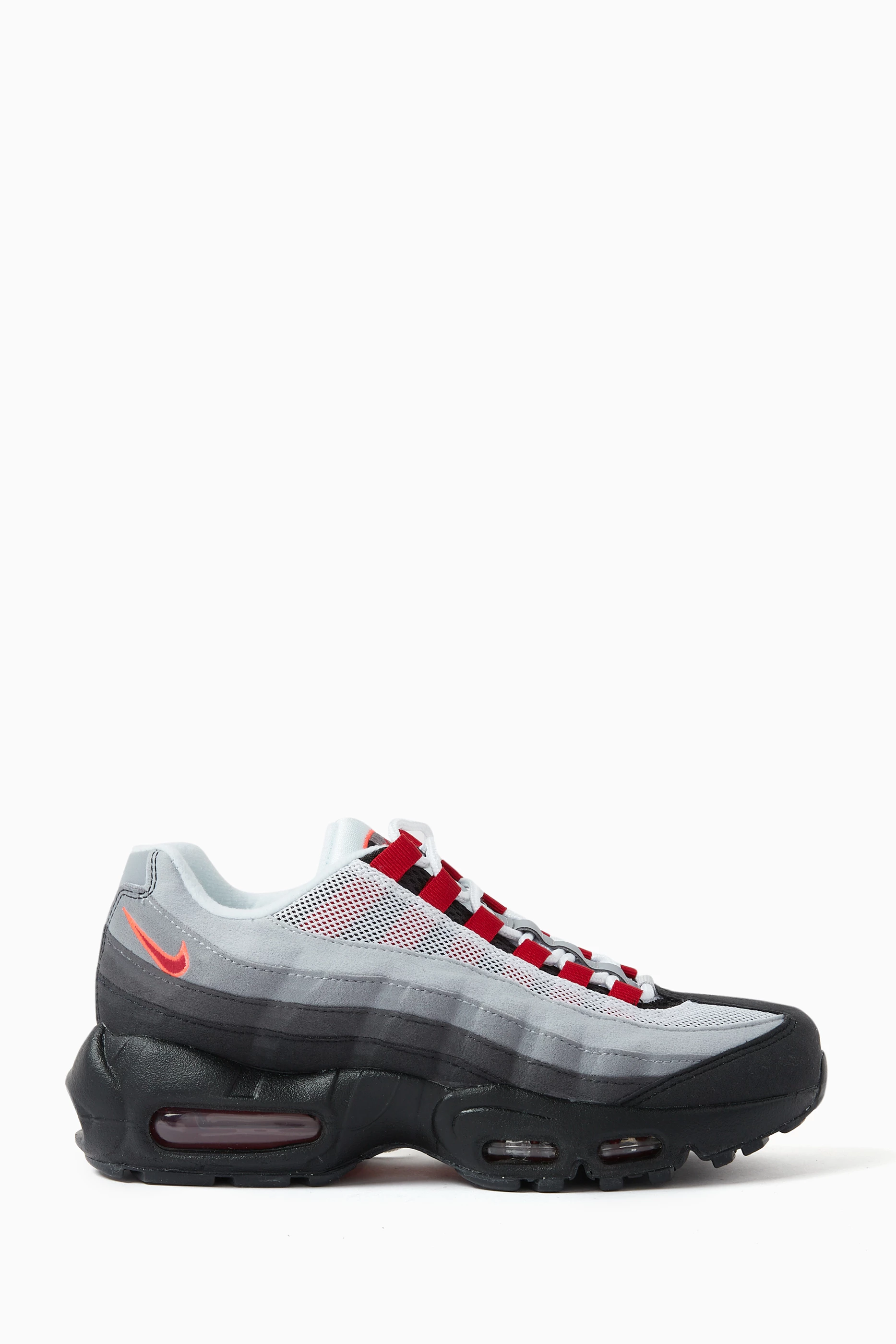 Nike air max 95 gs solar red sale