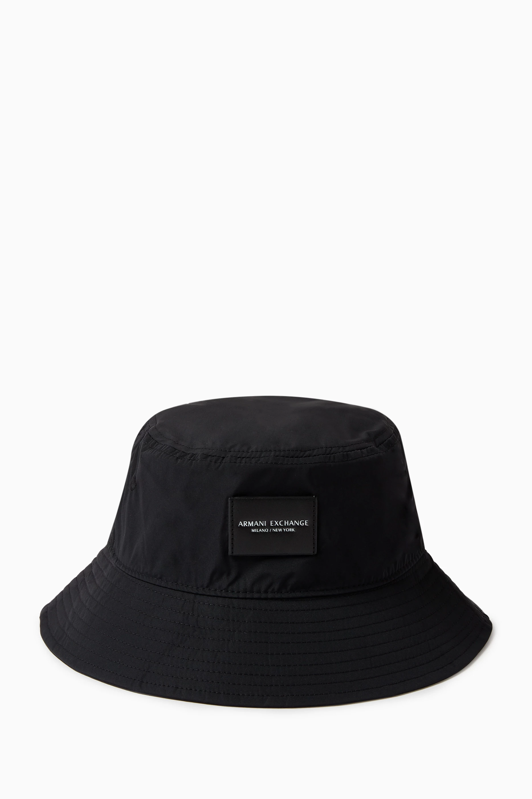 Armani exchange bucket online hat