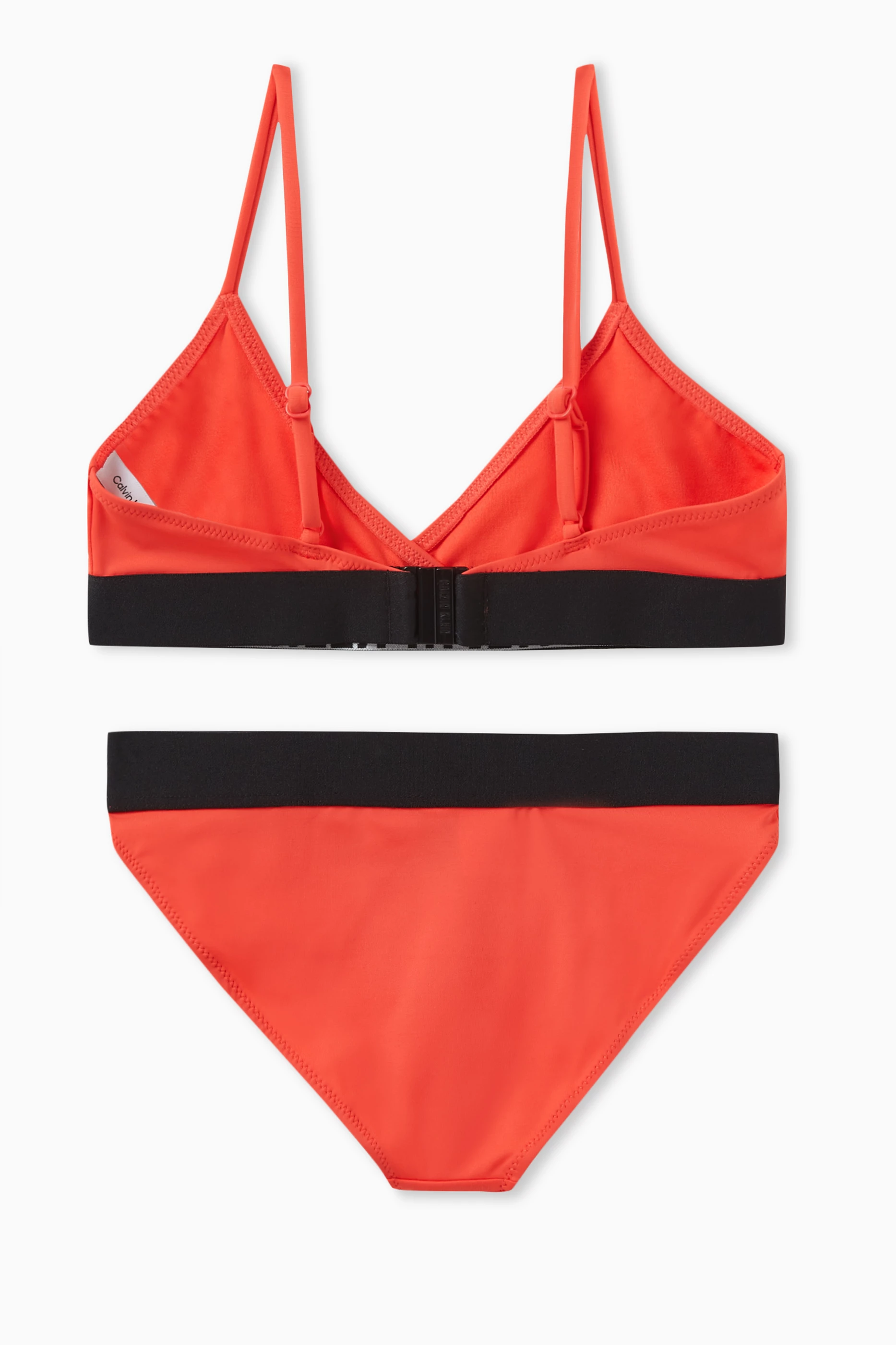 Calvin klein red bikini set hotsell