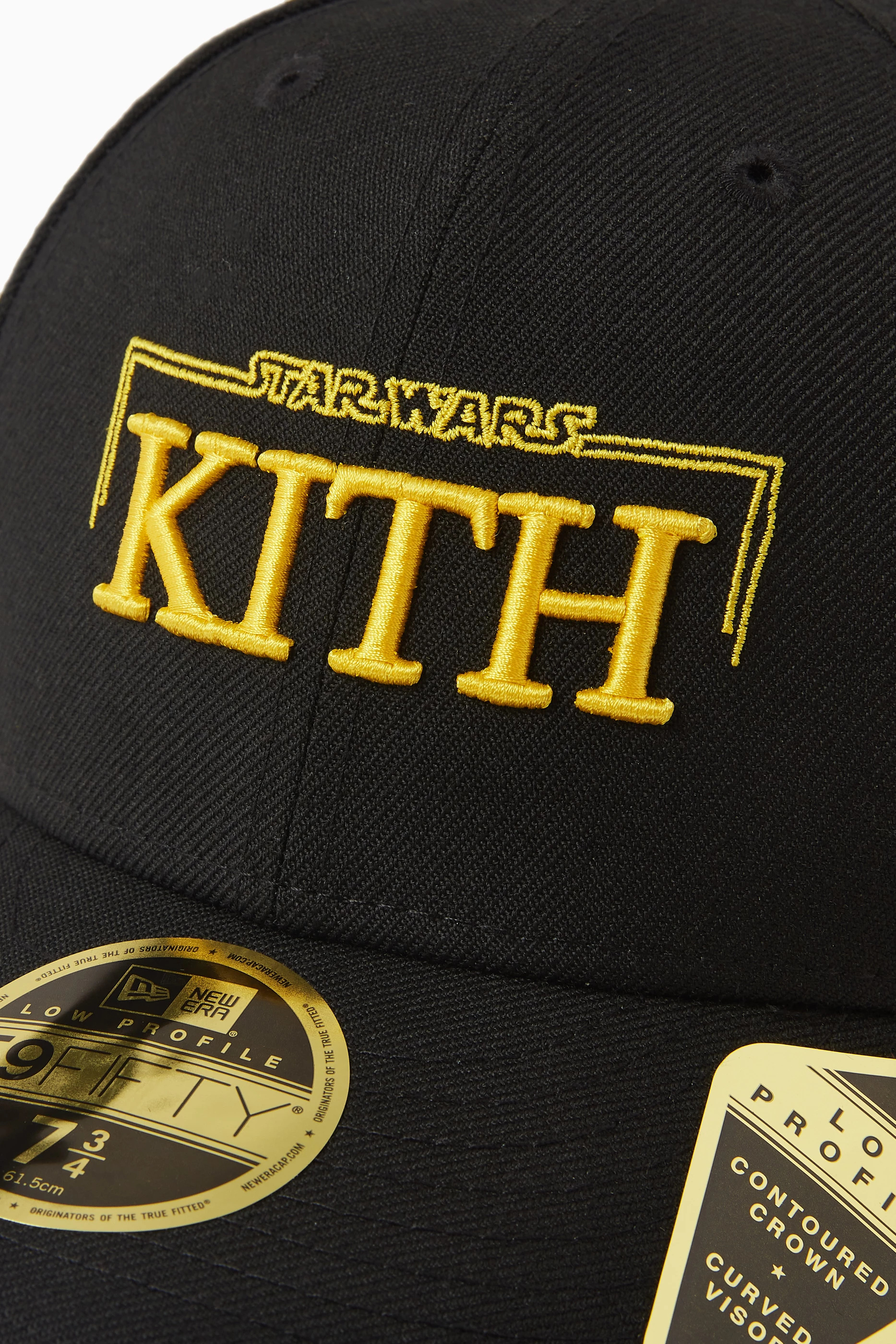 Buy Kith Black x Star Wars Logo New Era Low Pro Fitted Cap Online