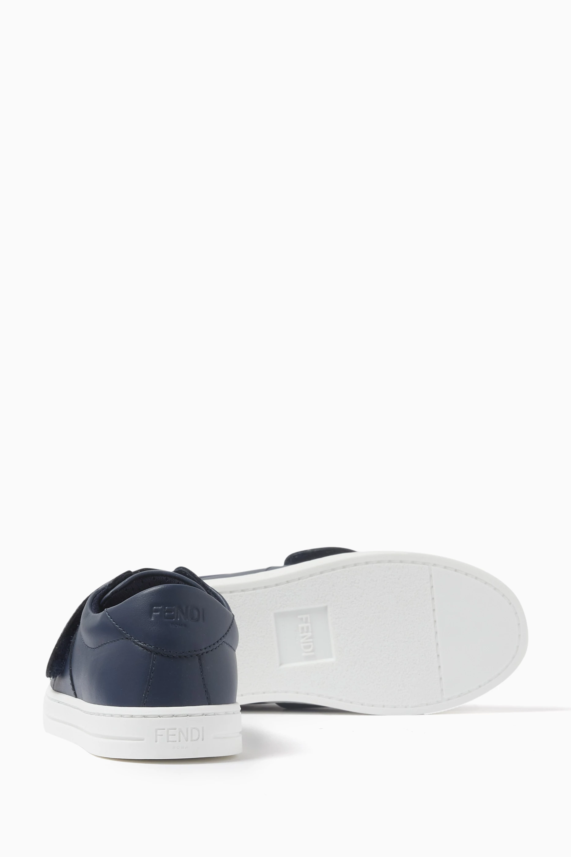 Fendi cheap leather sneakers