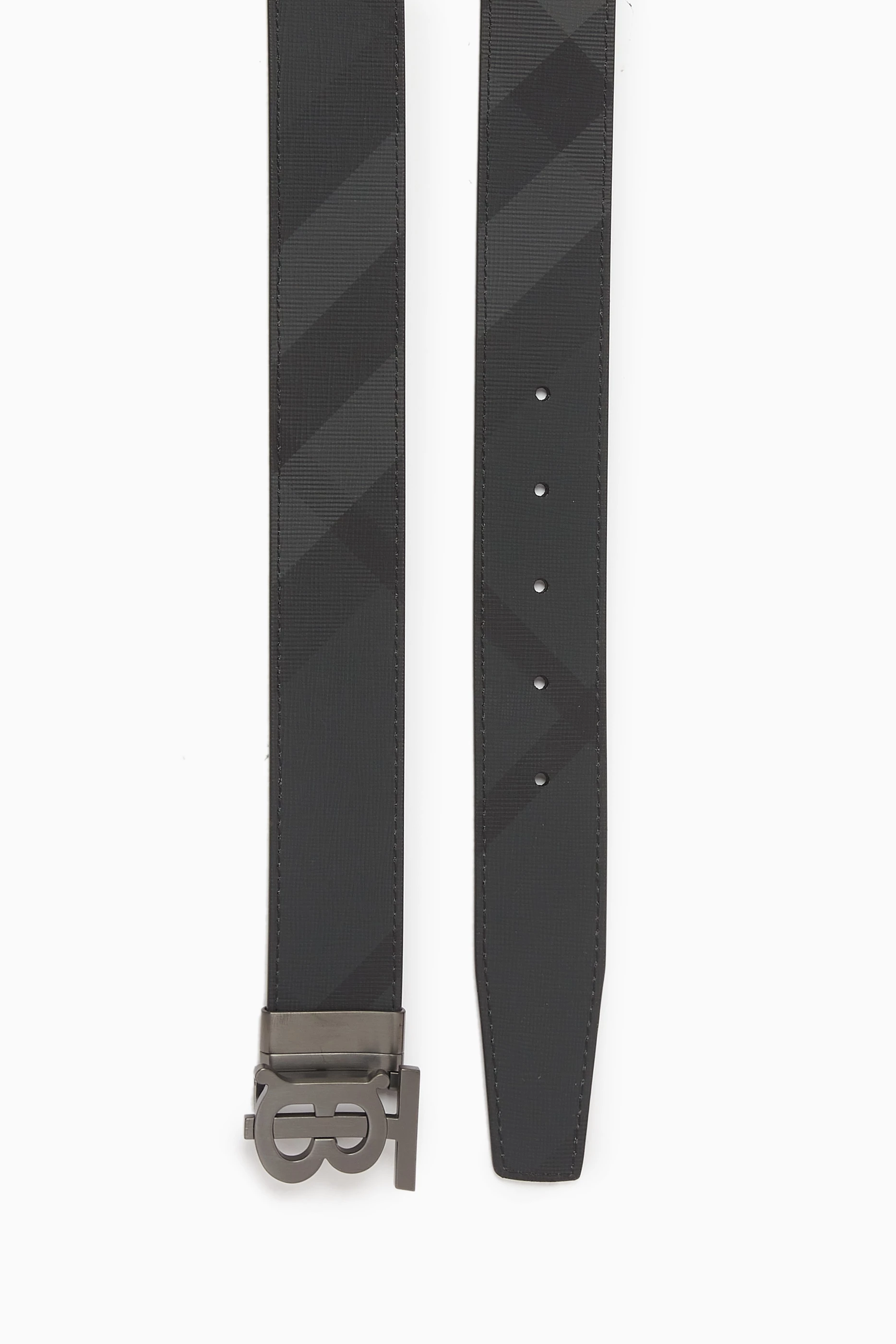 Burberry belt top mens grey