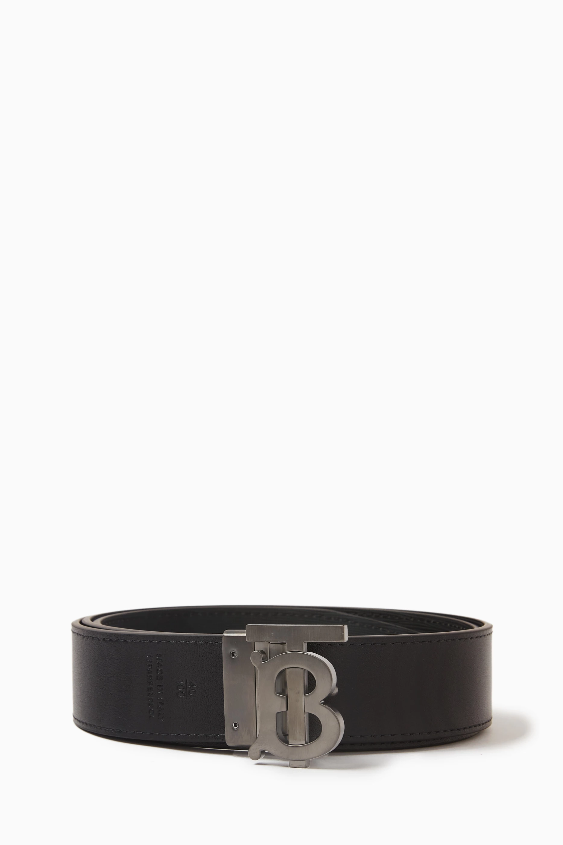 Burberry belt womens shop grey