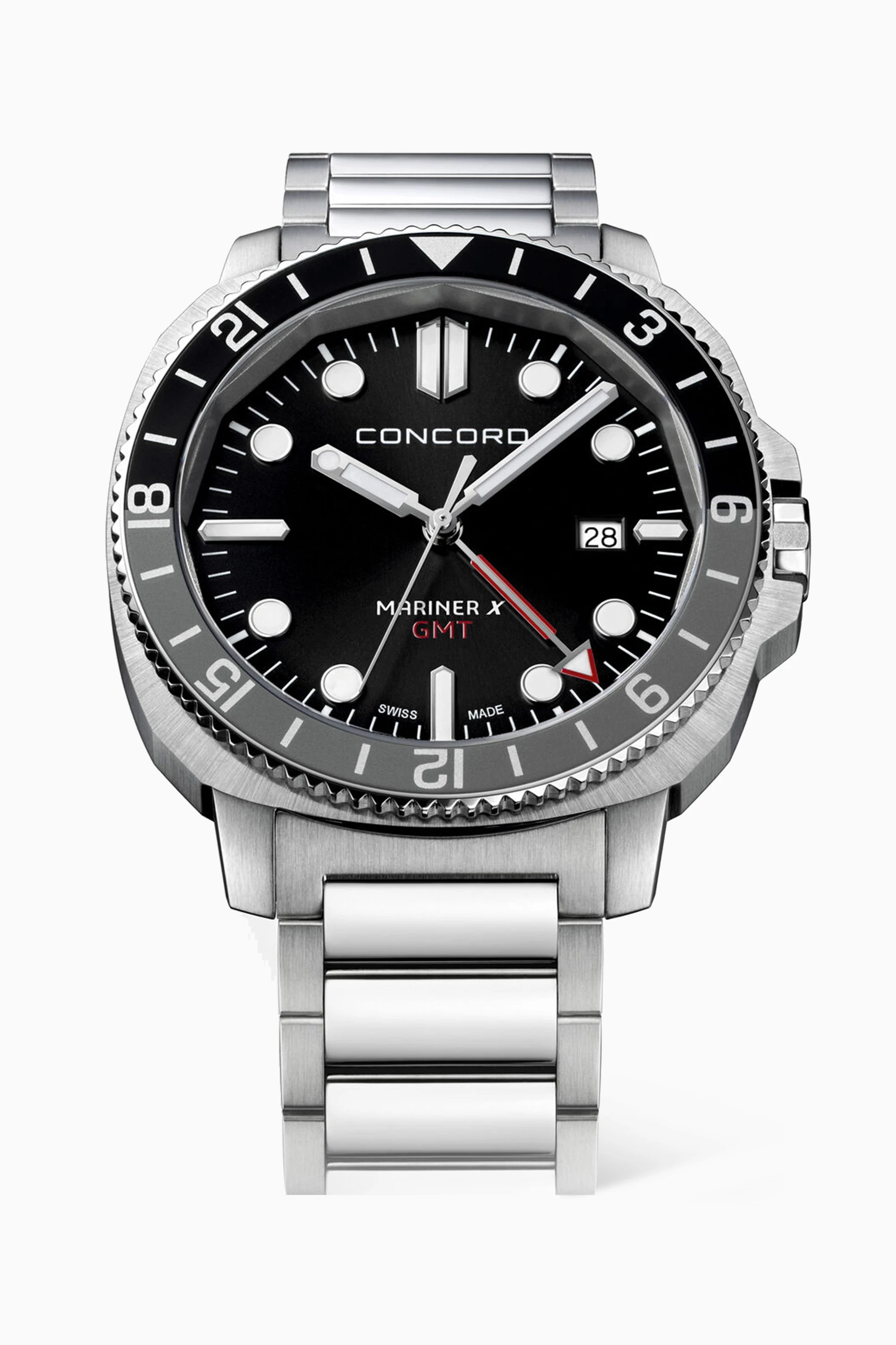 Buy Concord Black Mariner X GMT Quartz Watch for Men in Saudi Ounass
