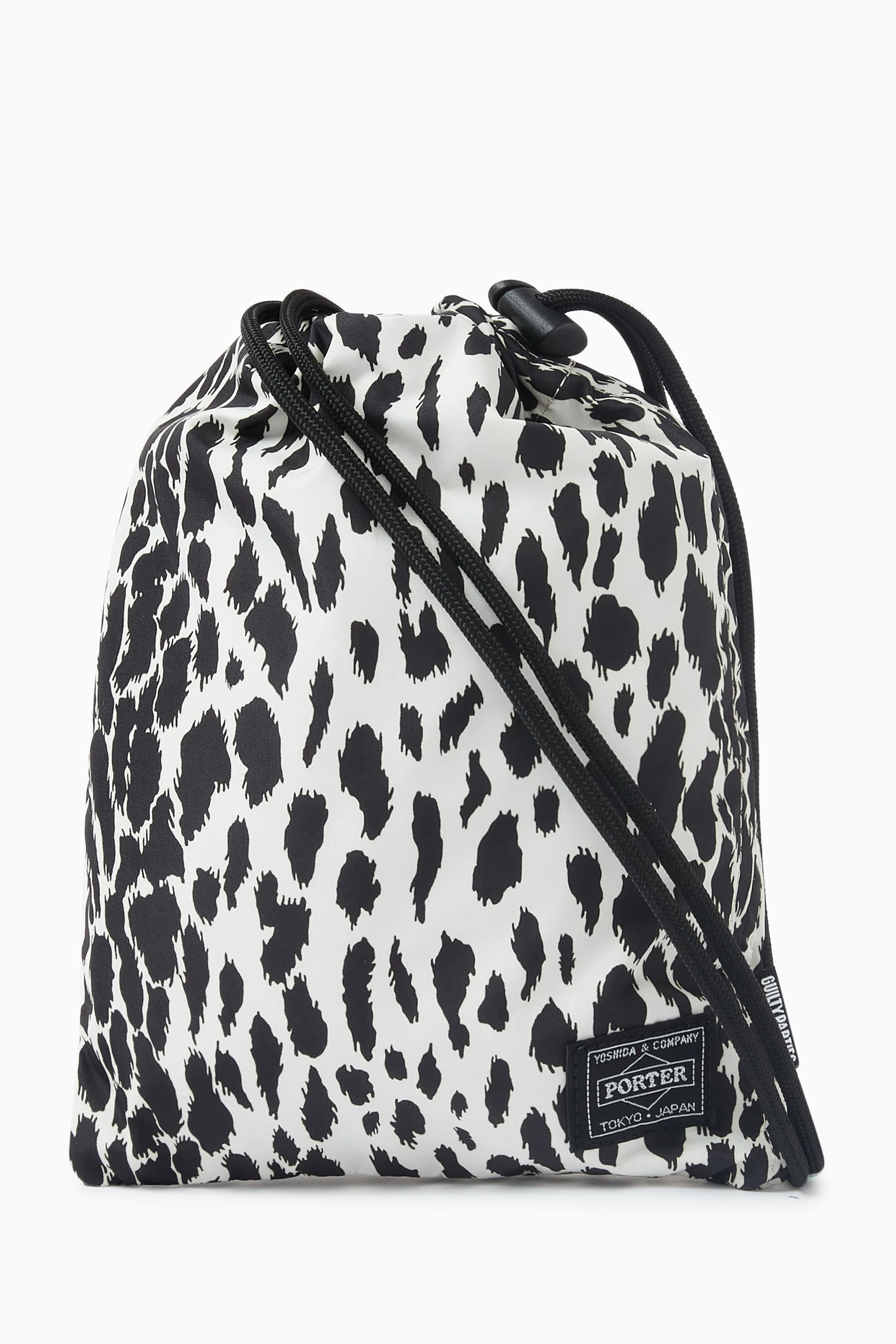 WACKO MARIA LEOPARD NYLON DRAWSTRING BAG - バッグ