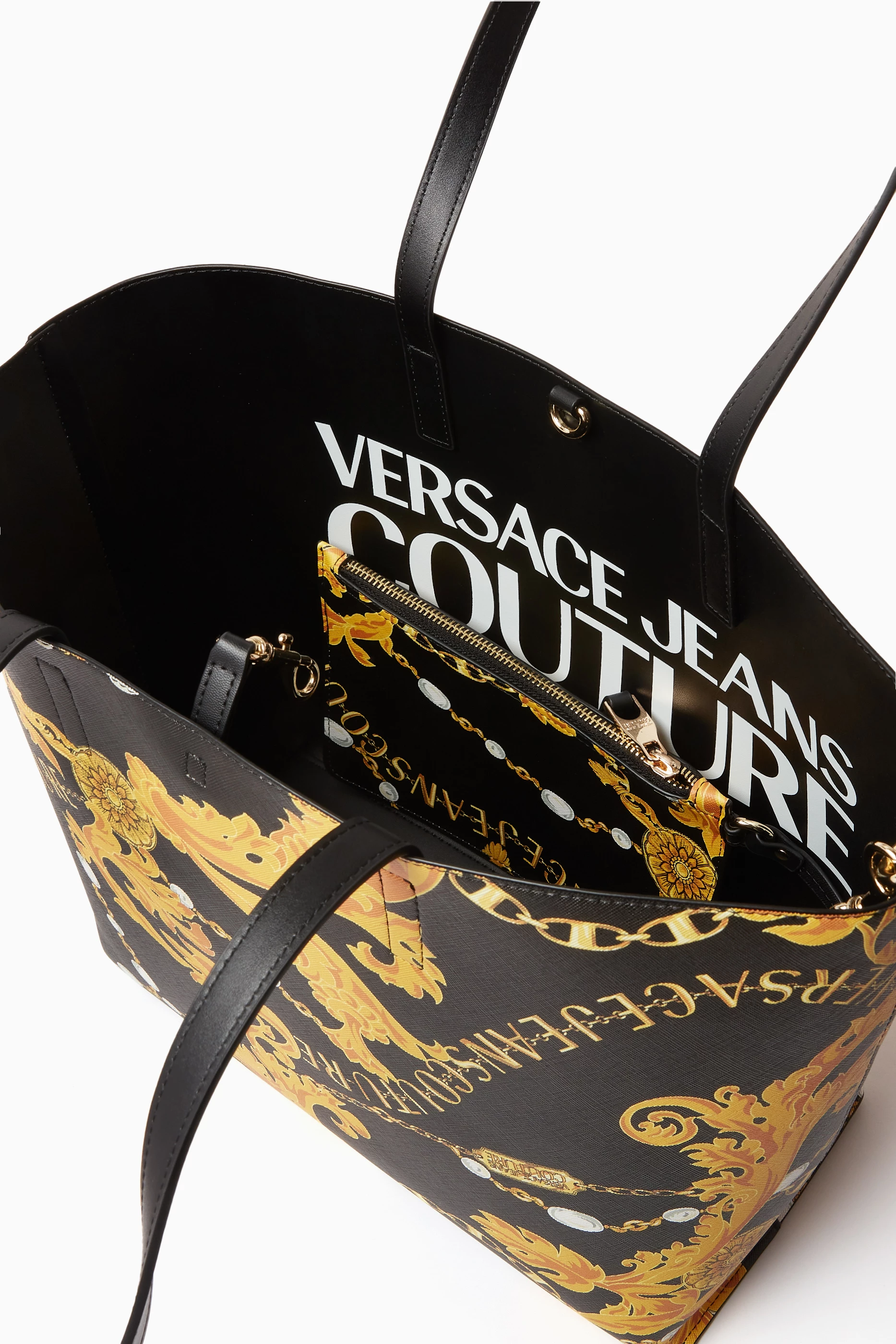 Totes bags Versace Jeans Couture - Reversible eco leather tote -  E1VVBB5071501899