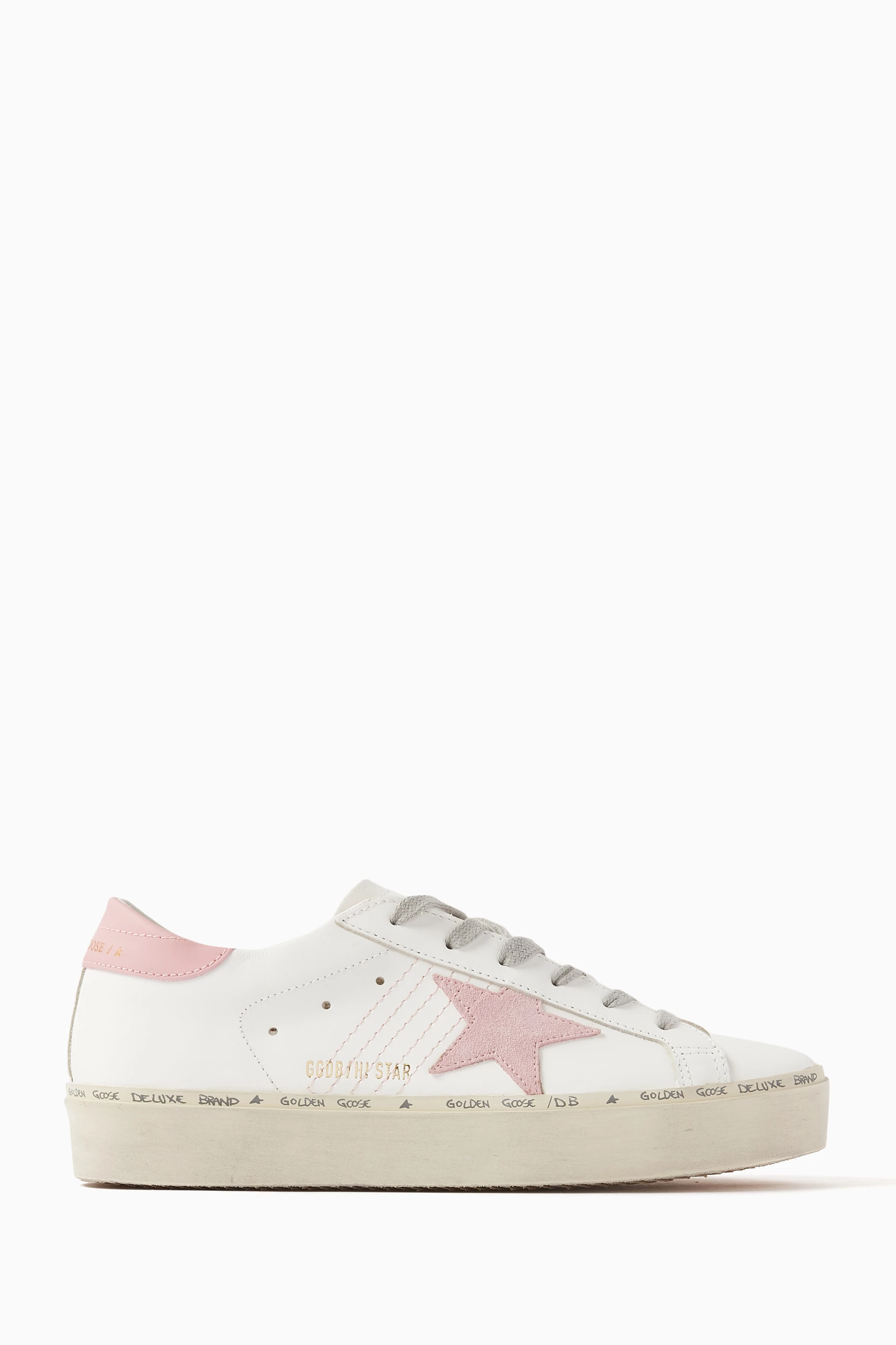 Golden goose pink hi star store