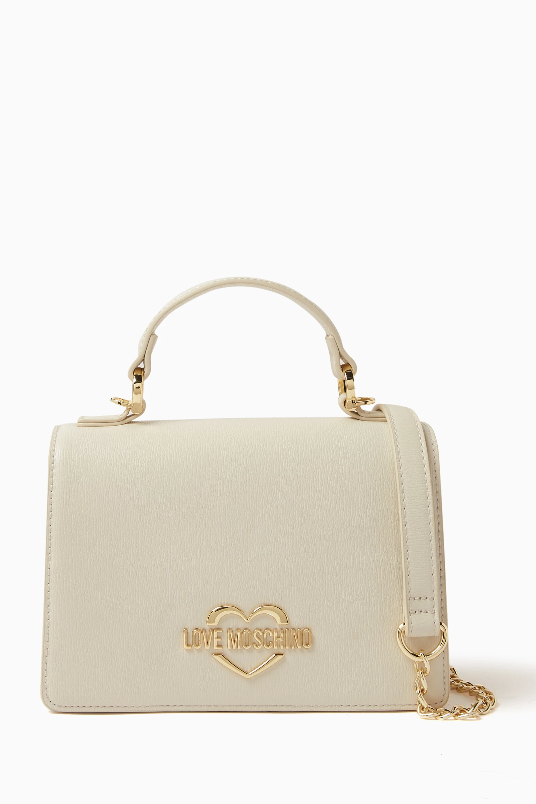 Moschino clearance white handbag