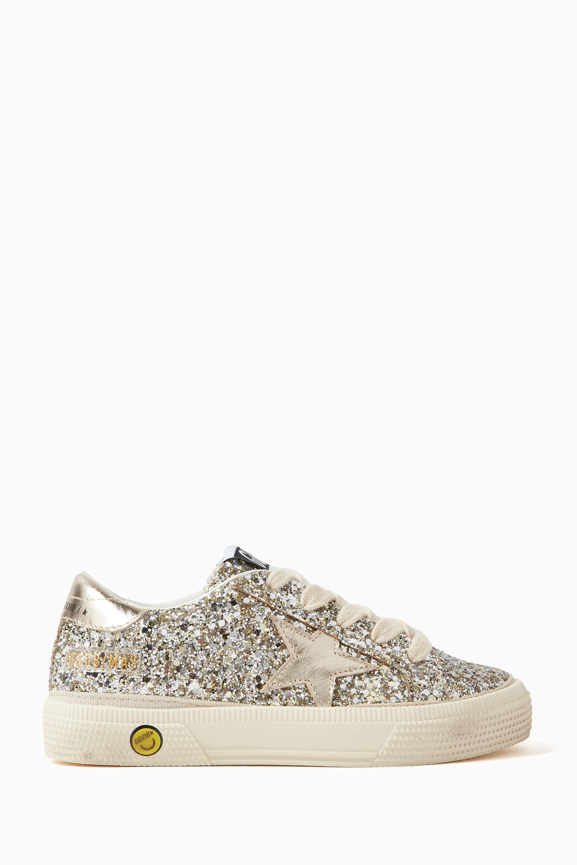 Golden goose glitter gold sale