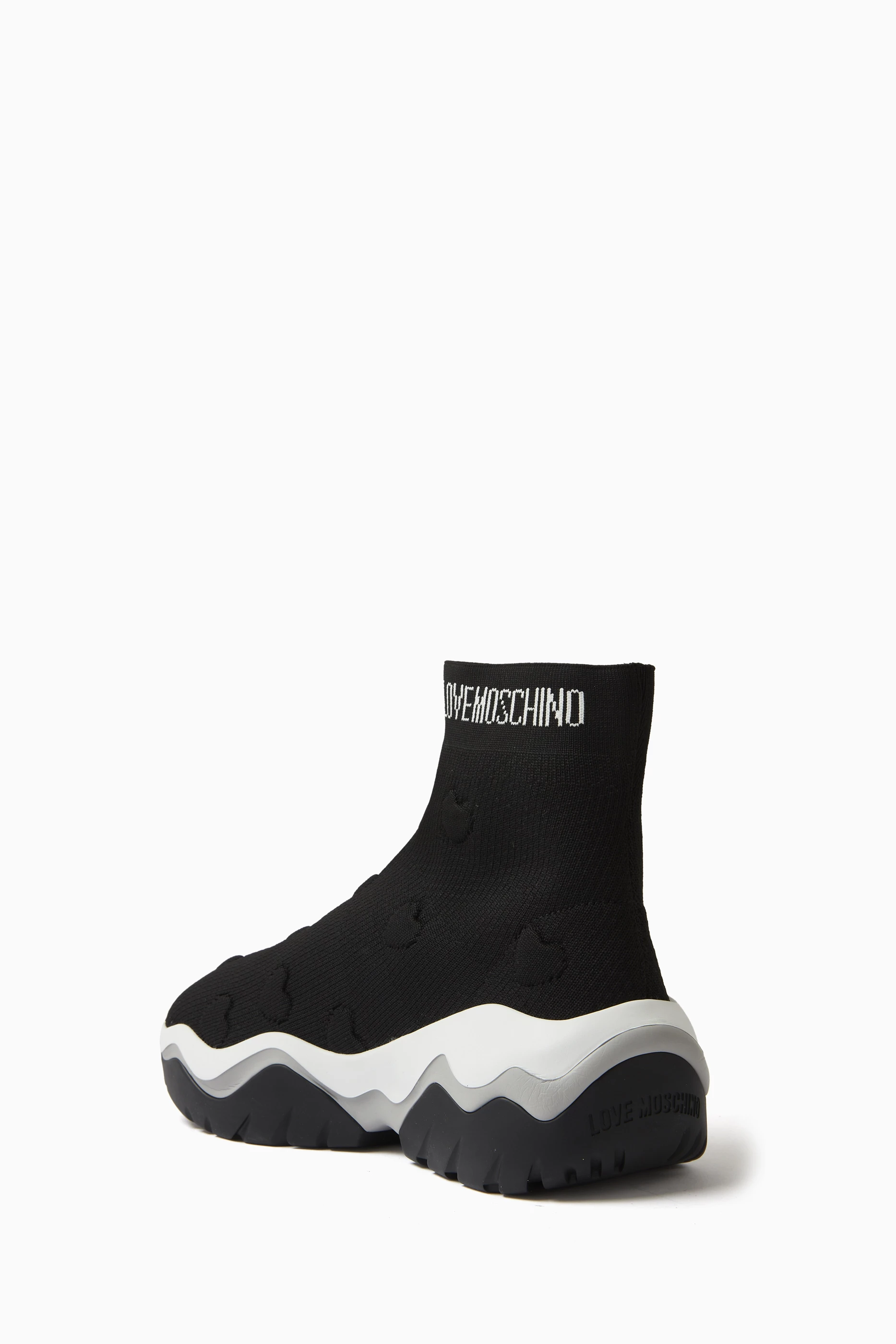 Moschino sock boots cheap