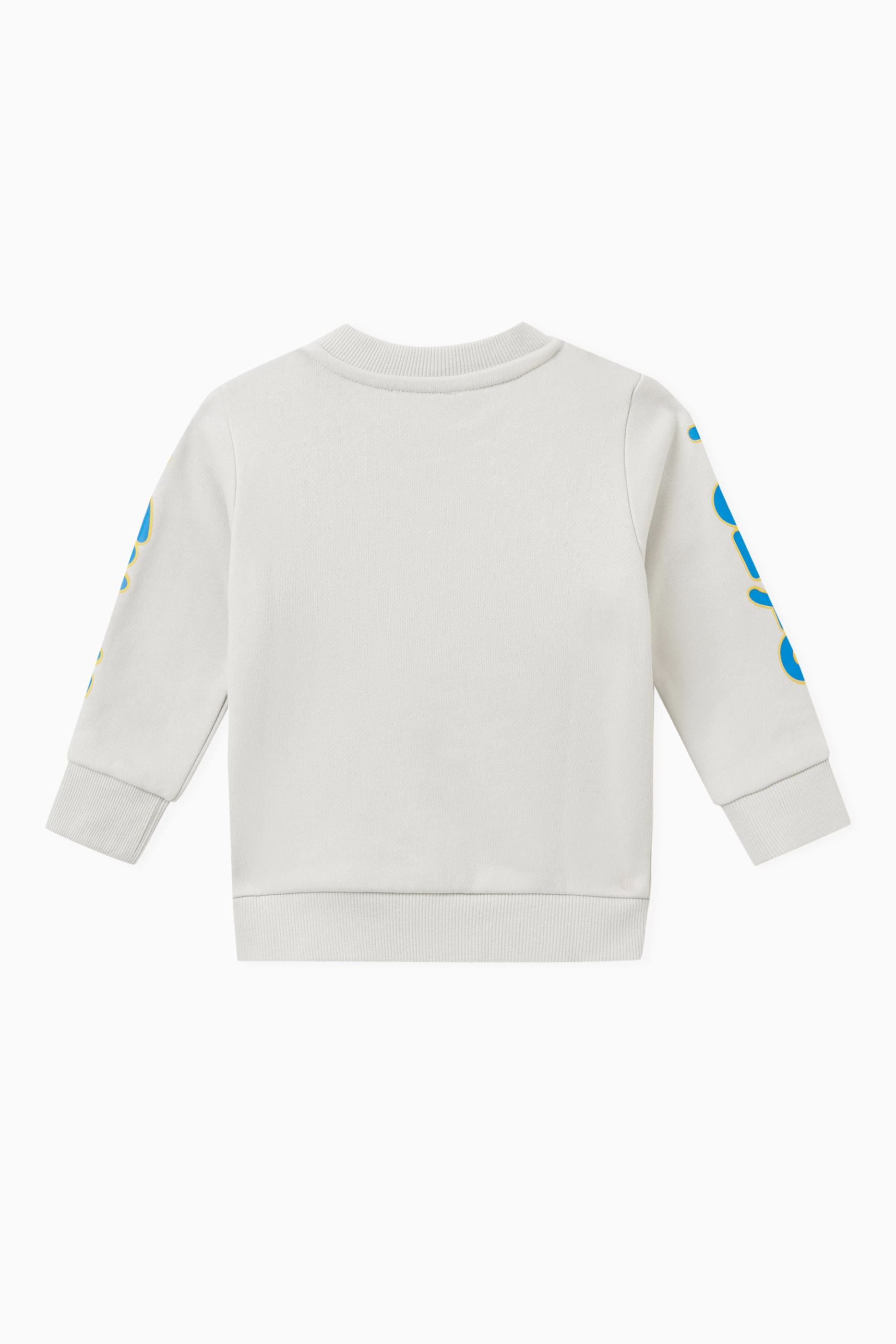 Buy KENZO KIDS Neutral Graphic Logo Sweatshirt in Cotton Blend