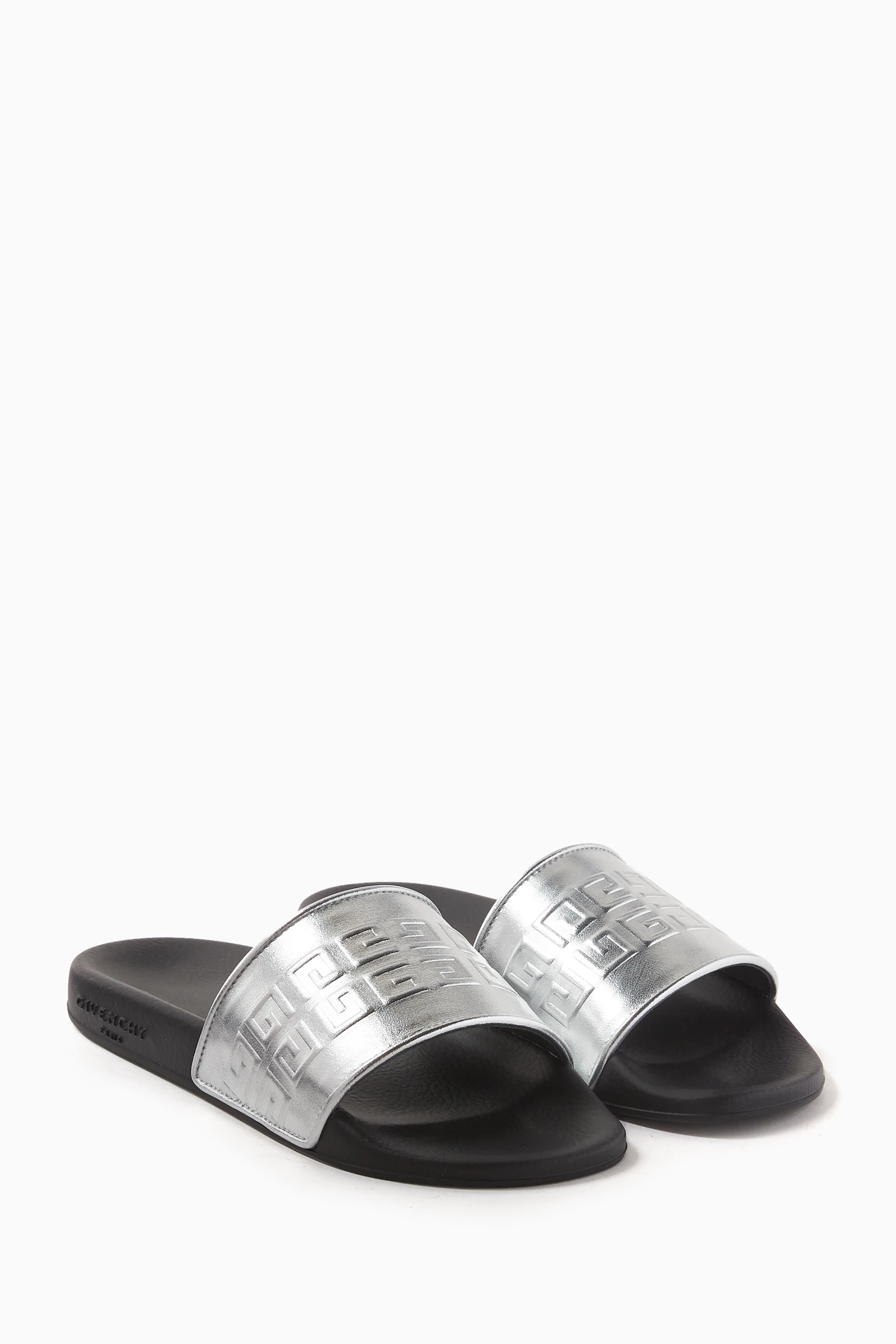 Givenchy deals silver slides