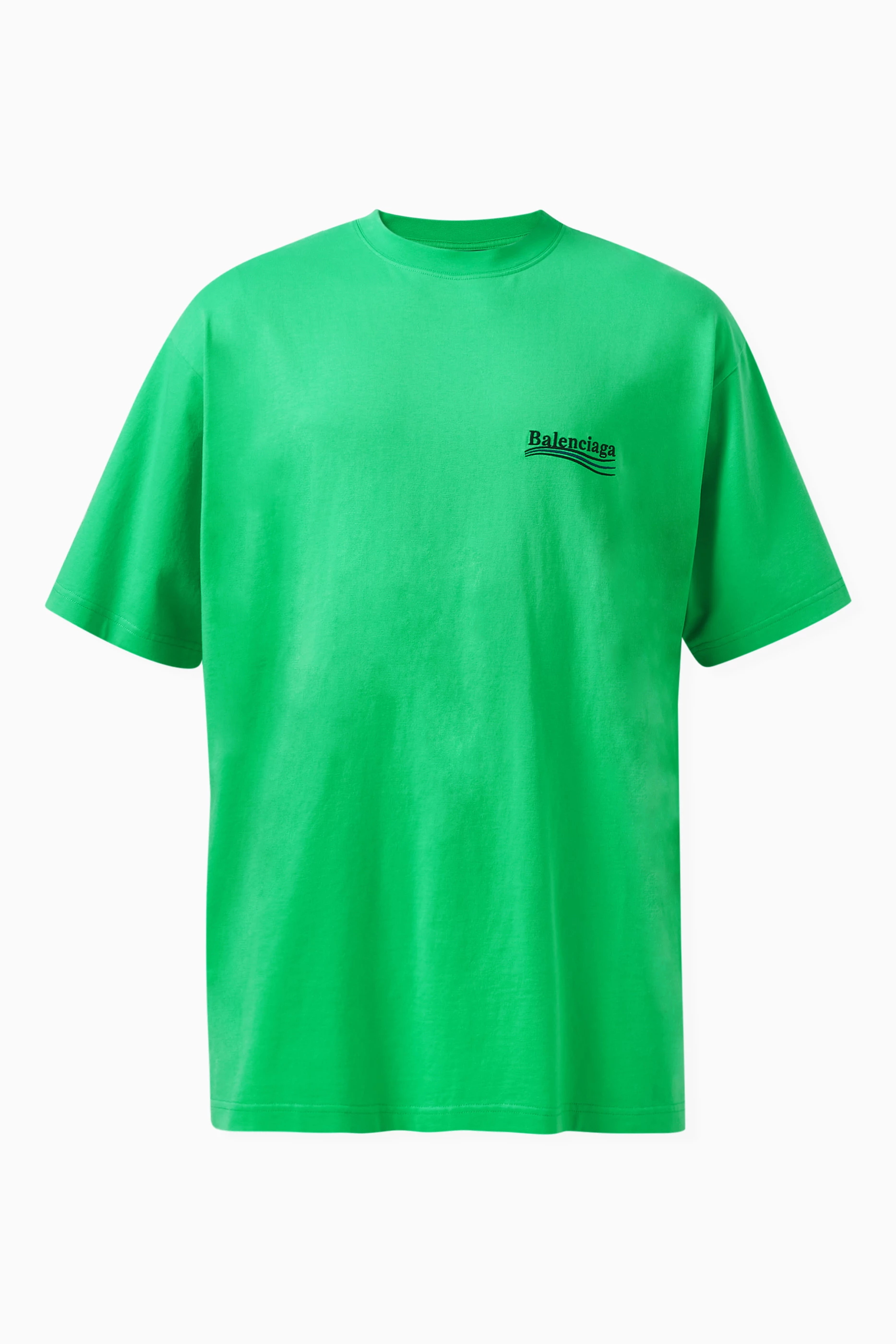 Green balenciaga t shirt 2025