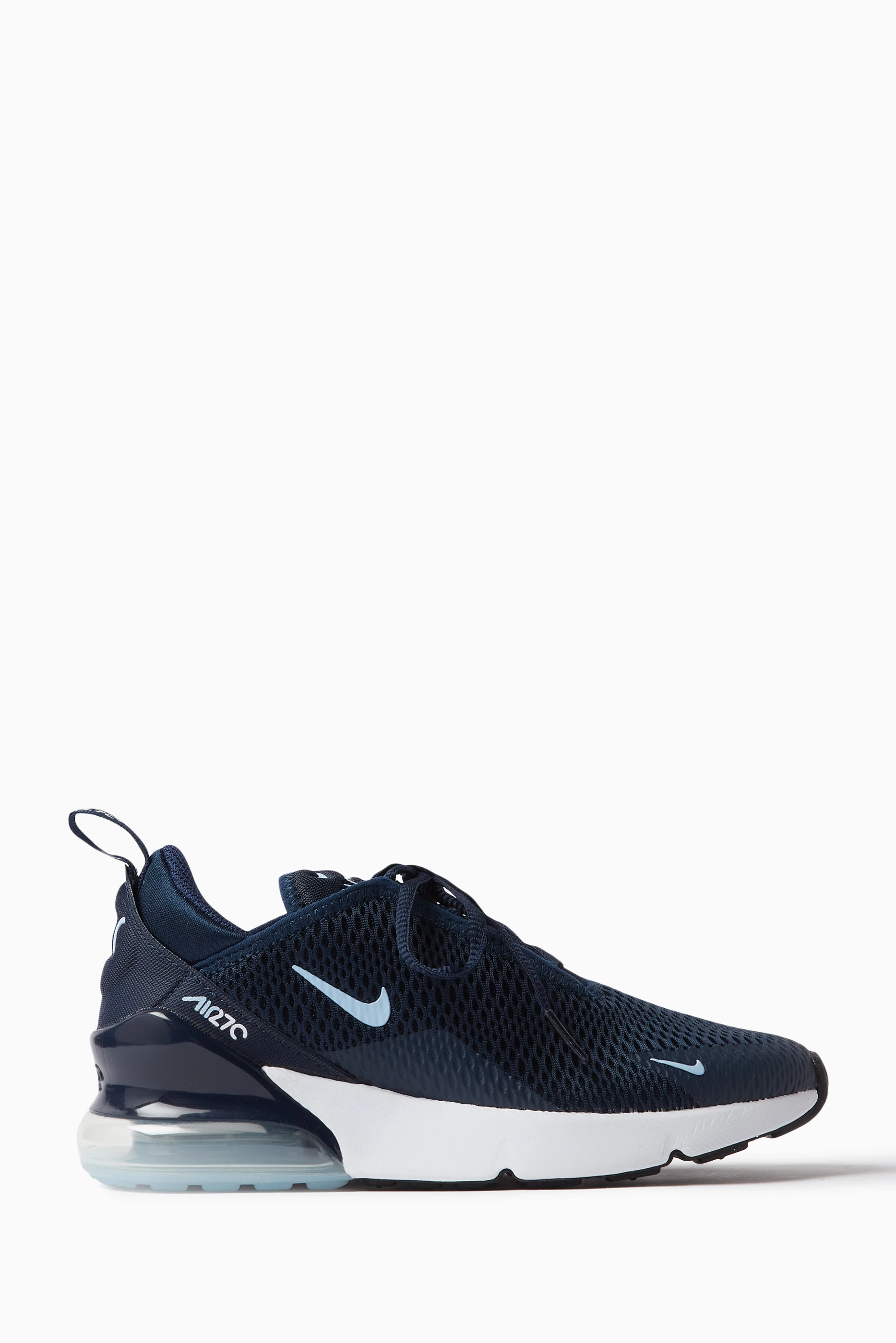 Nike air max 270 junior navy blue outlet