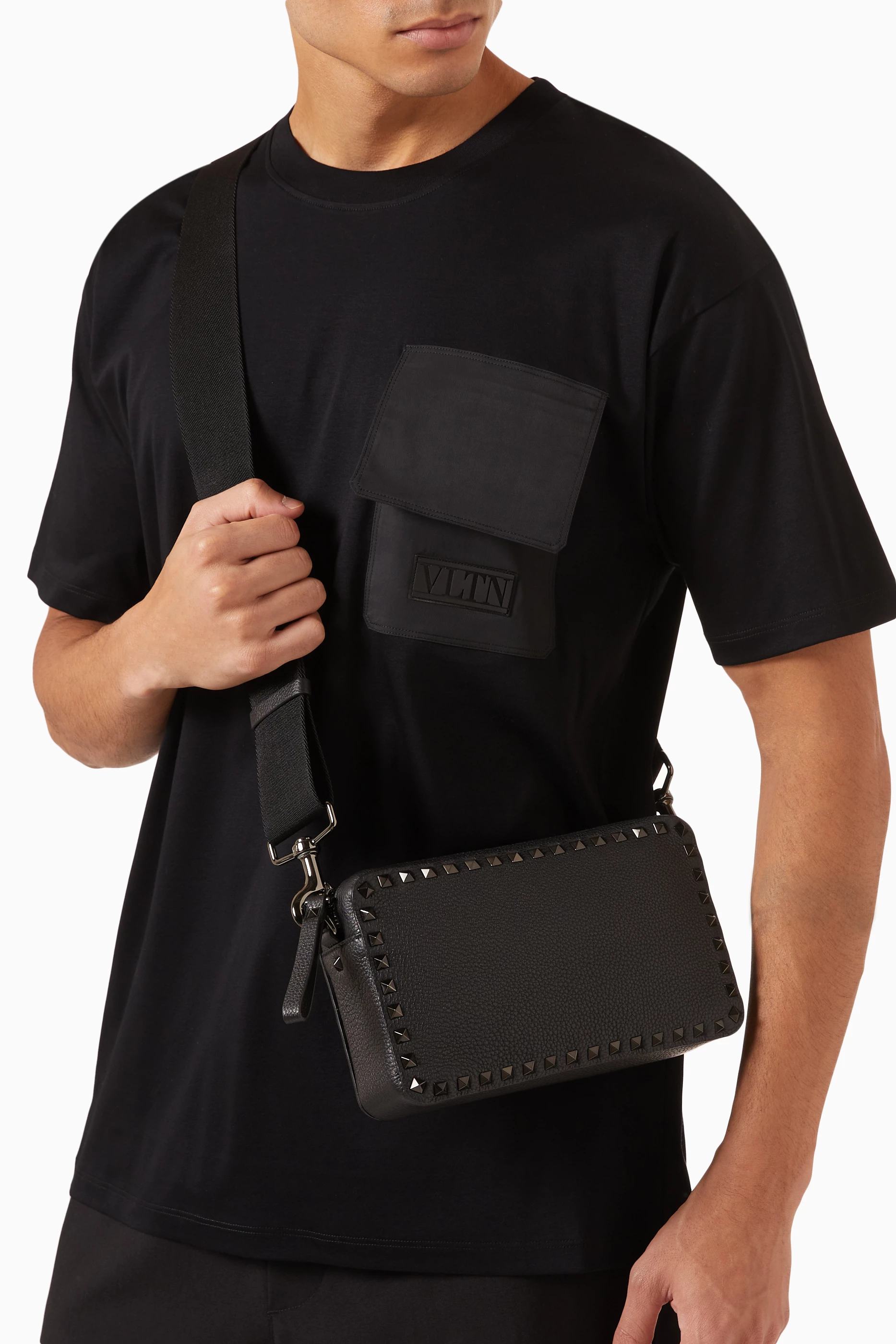 Rockstud sales crossbody bag