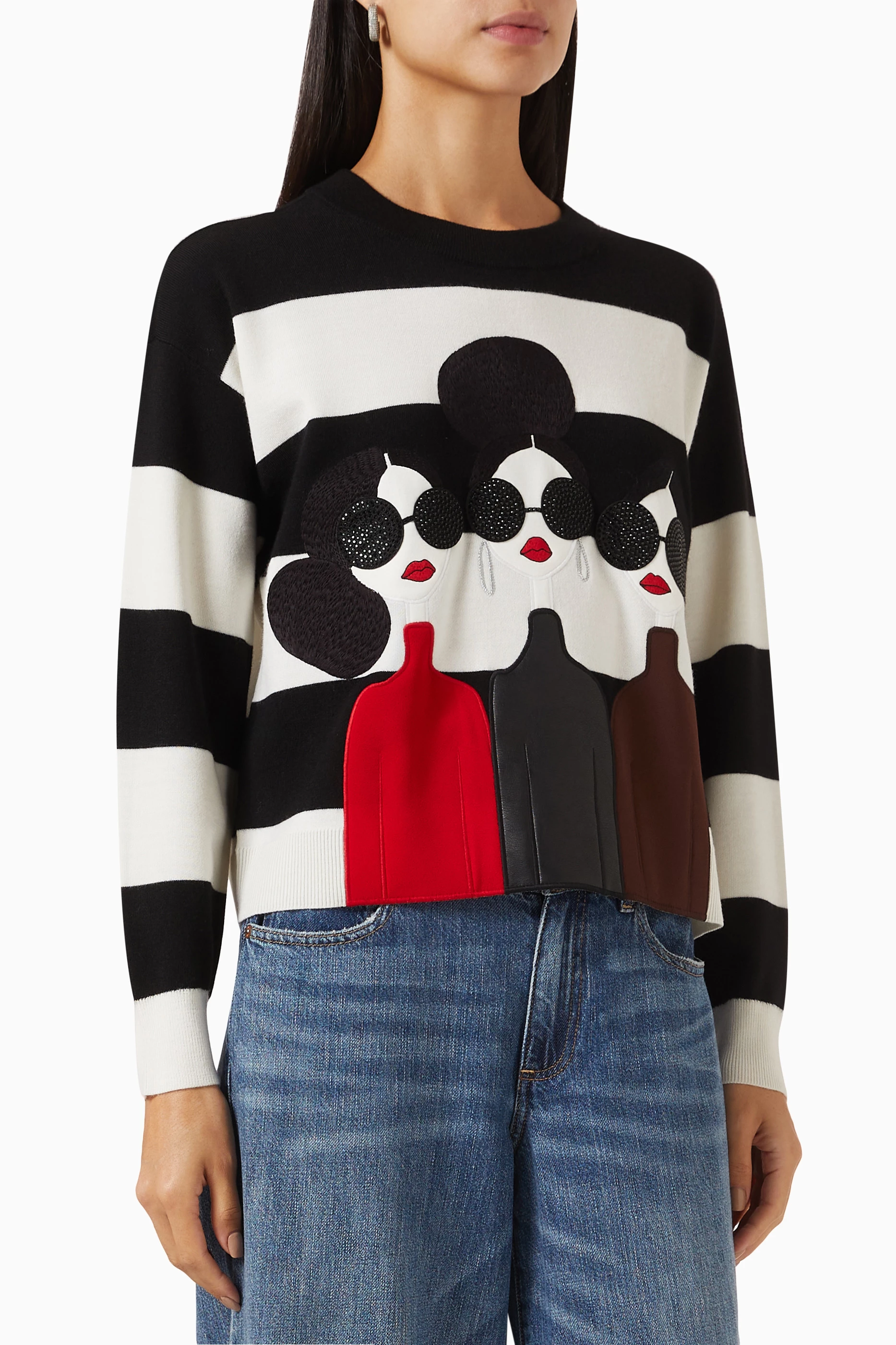 Alice and olivia gleeson sweater deals