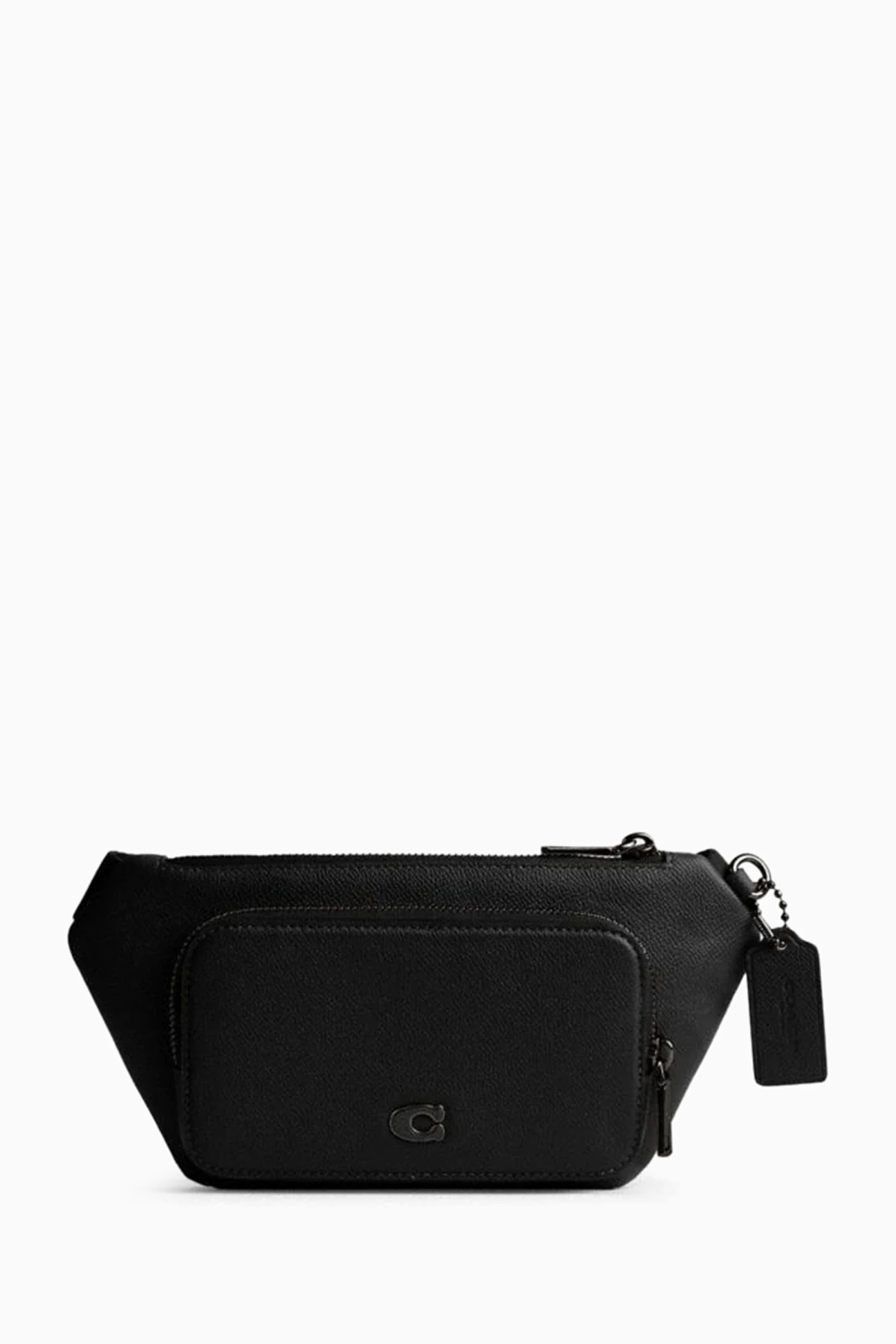Coach leather fanny pack deals
