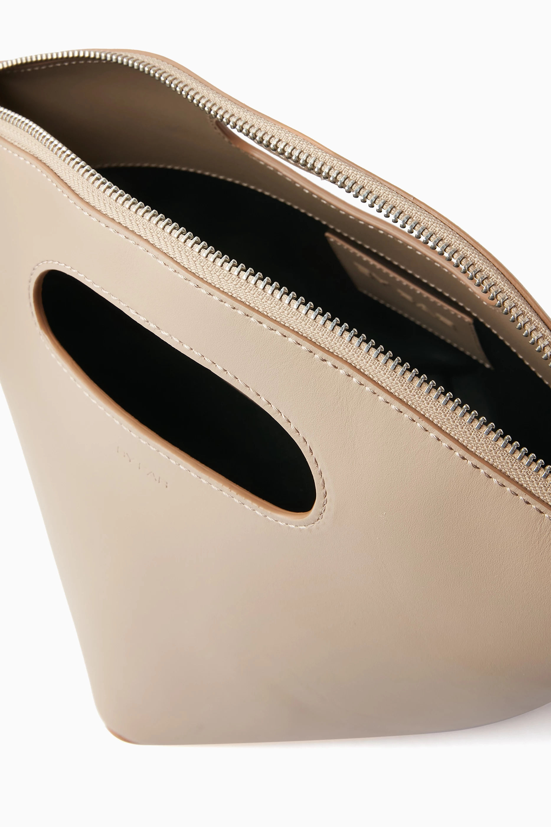 Captain leather flat hobo discount bag
