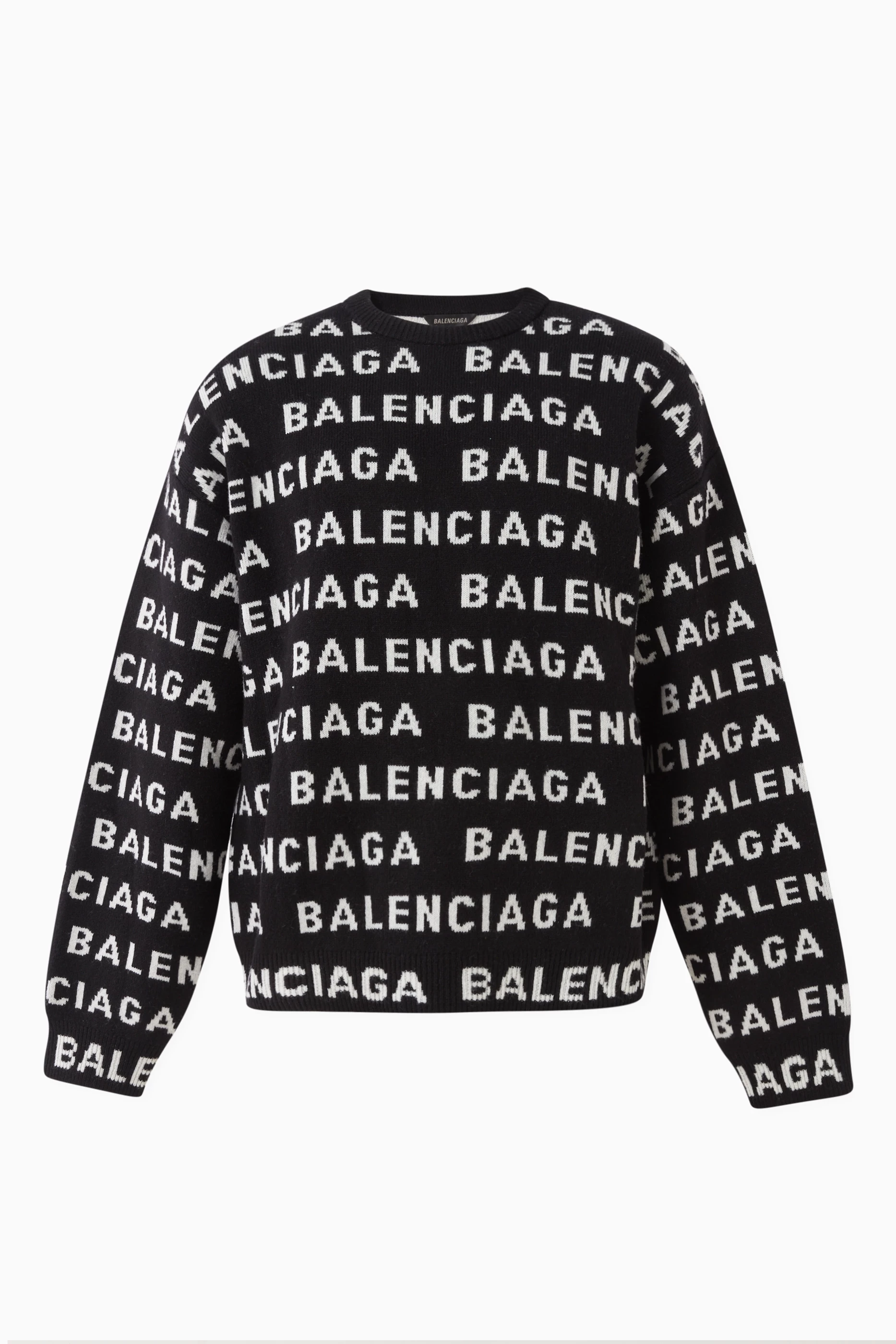 Gray balenciaga store sweater