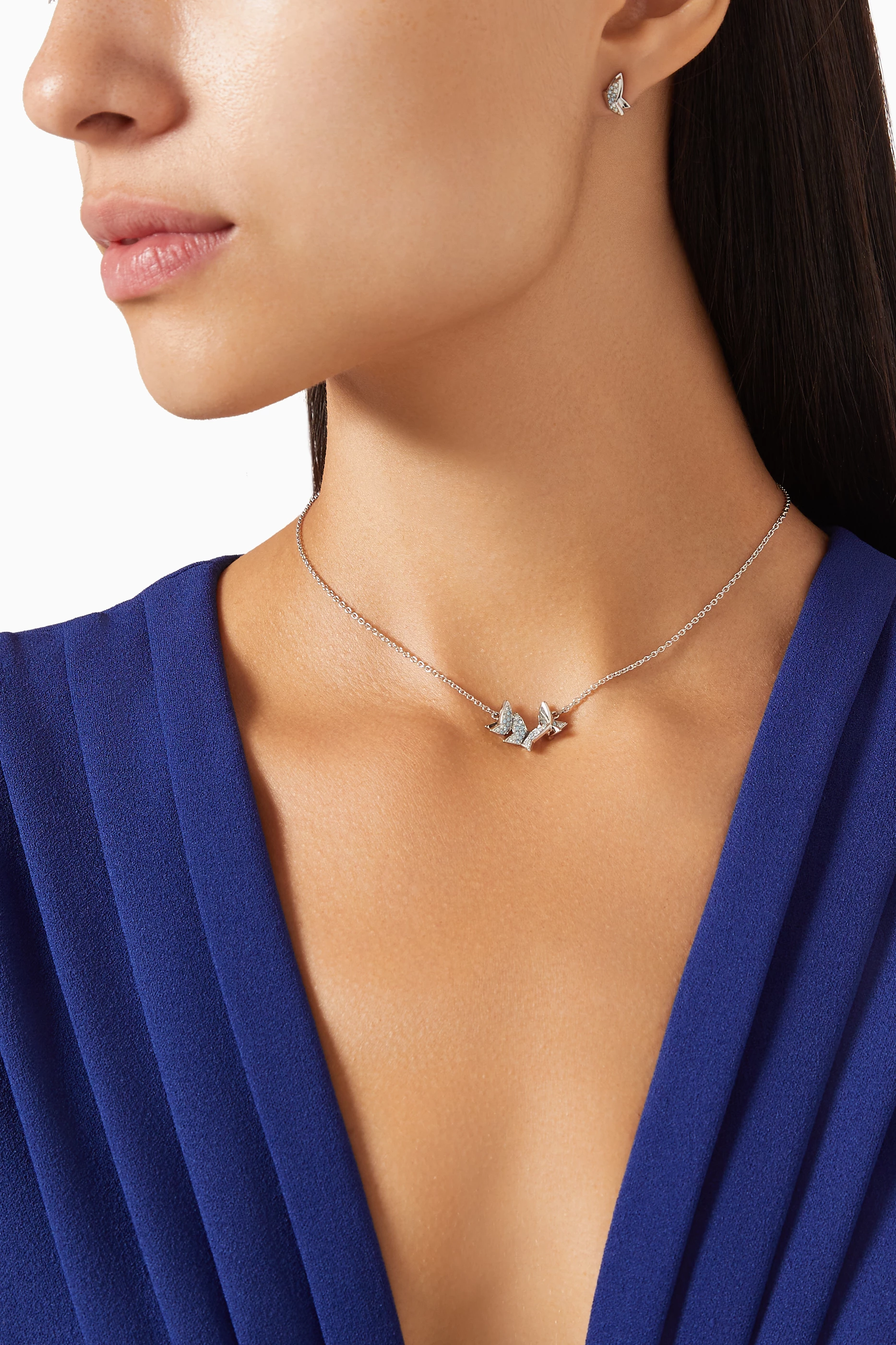 Lilia top necklace swarovski