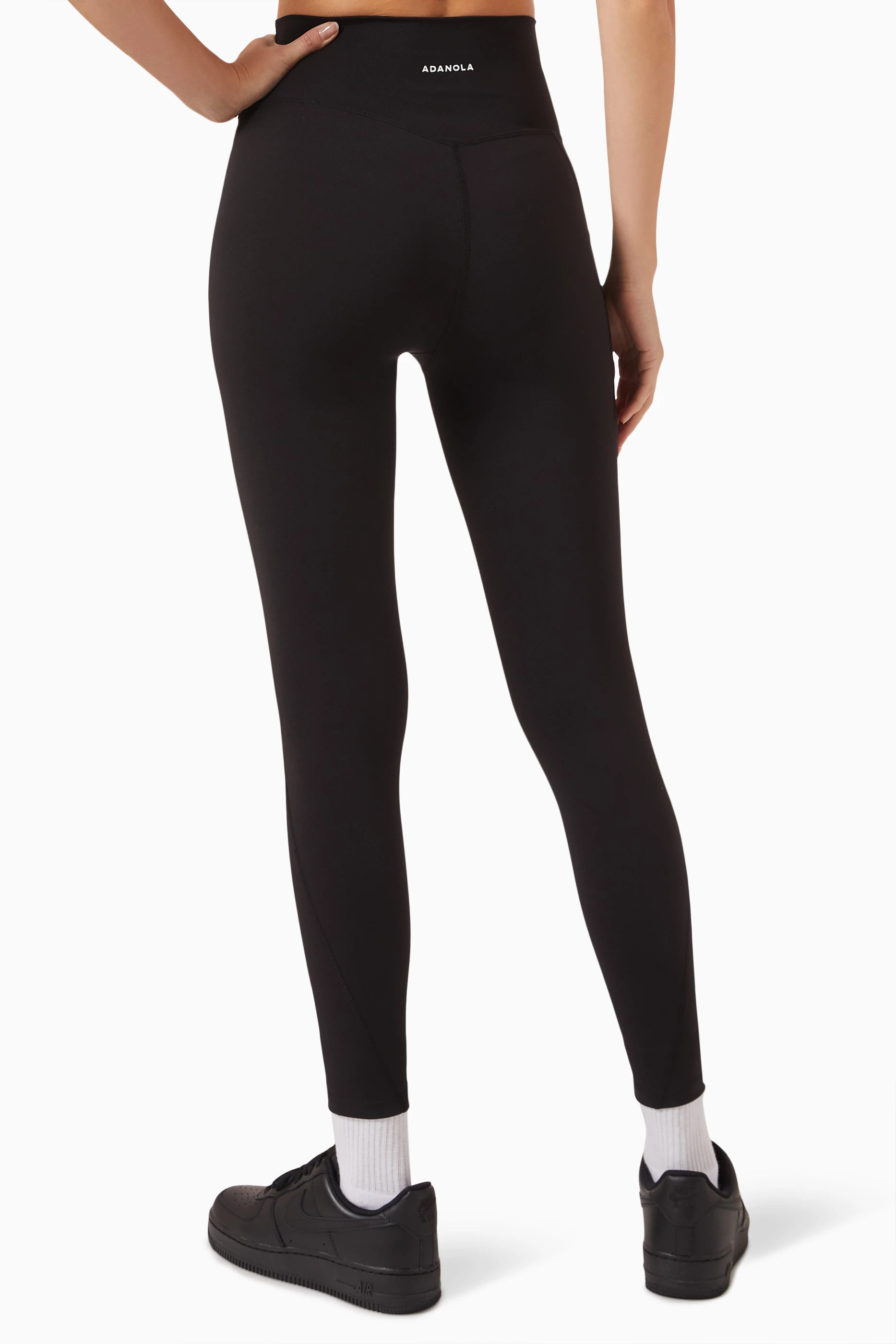 B0794Vcwwk Lifting Bag Black Leggings 4 5 Workout Pants Adanola