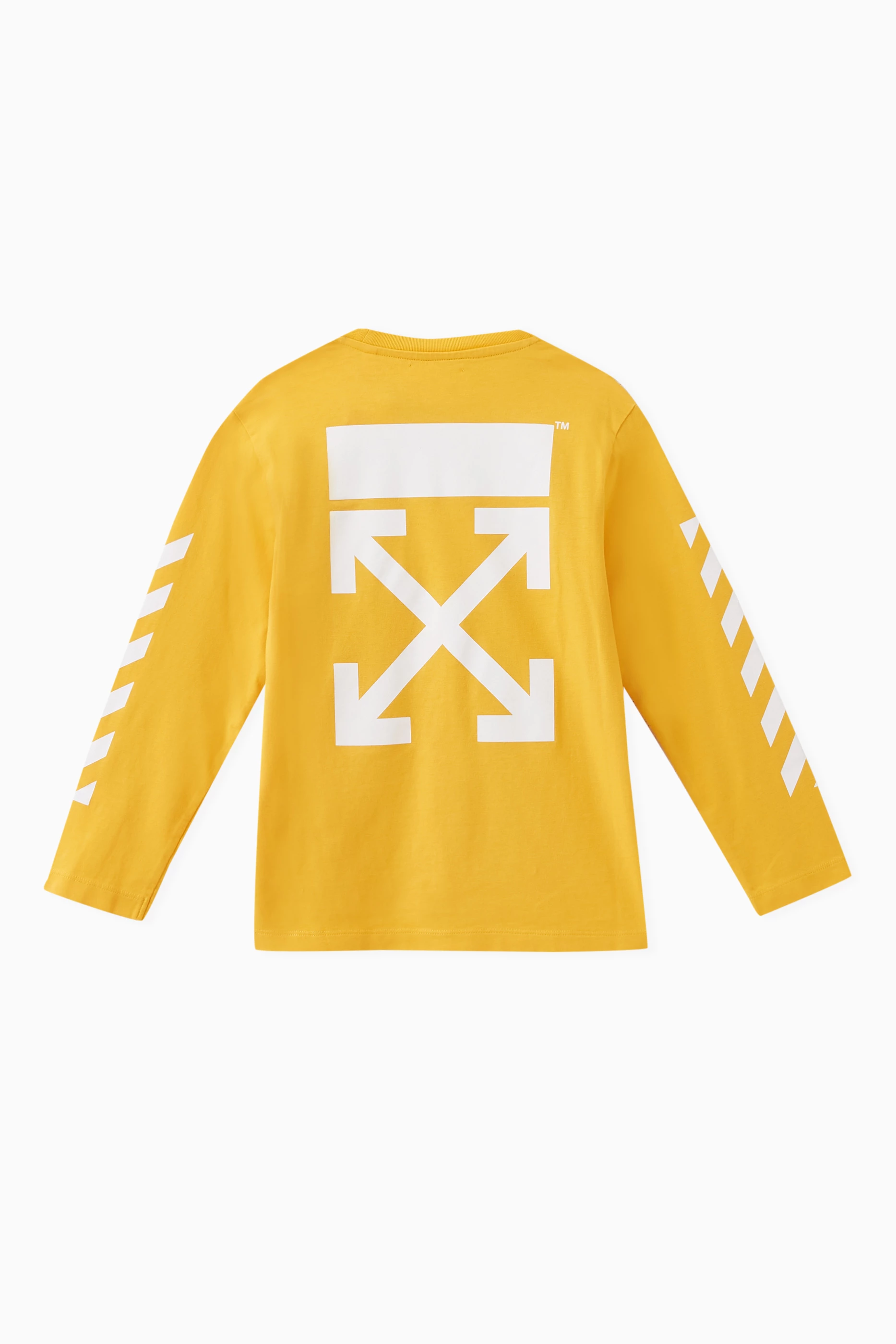 Off white sales yellow t shirt