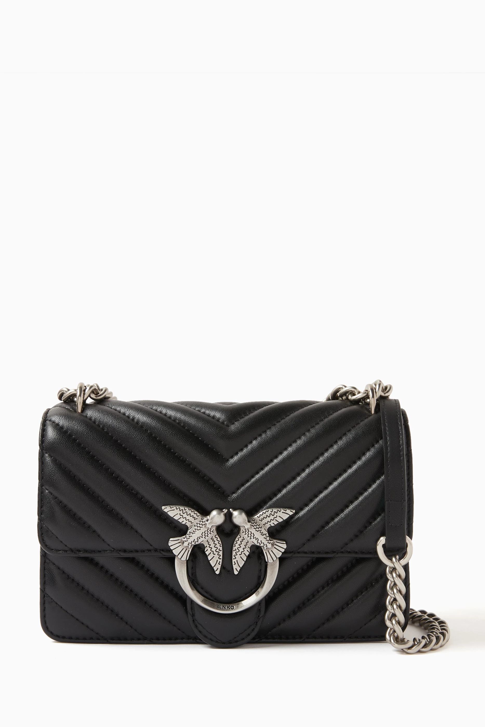 Pinko black love clearance bag