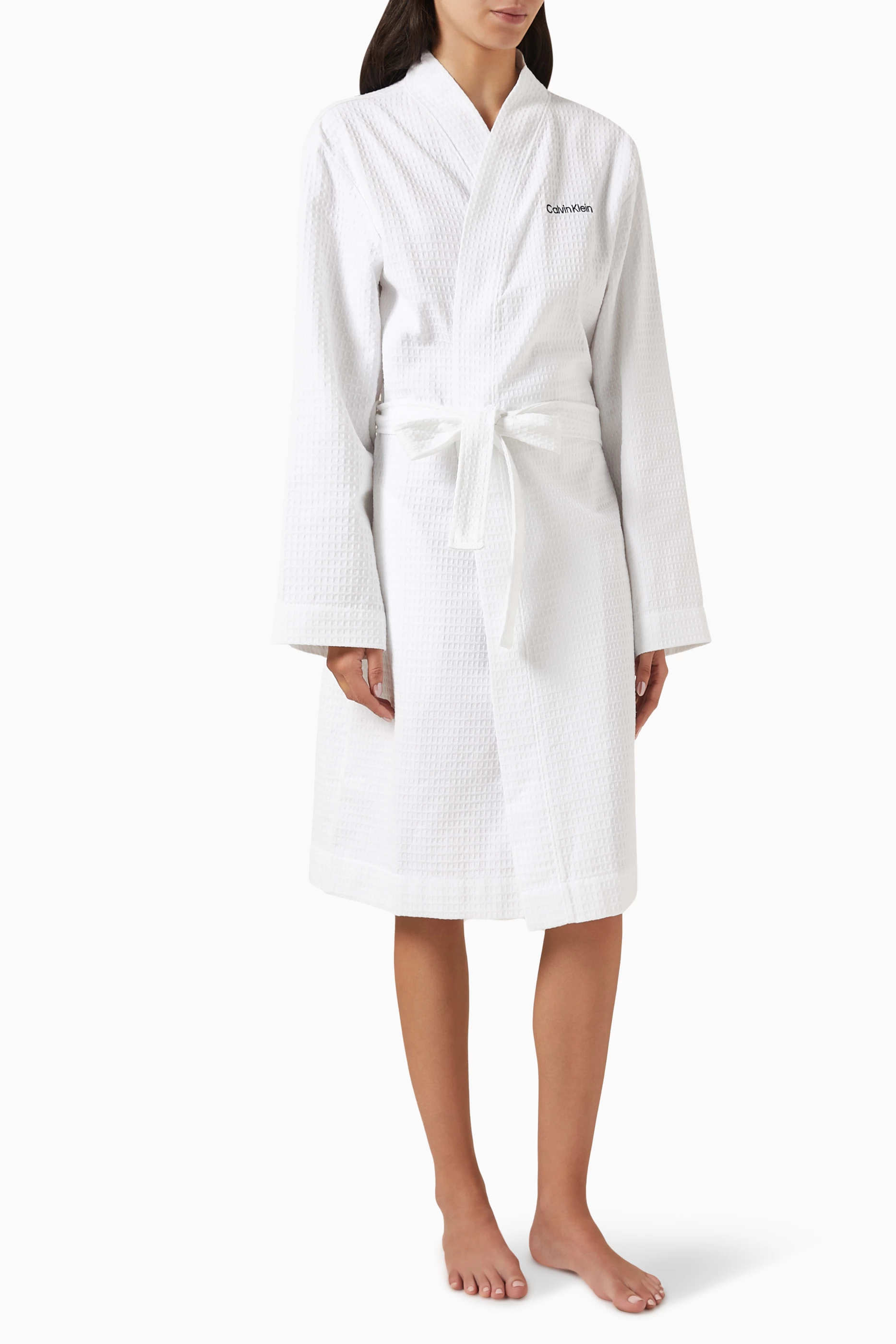 Calvin klein white robe online