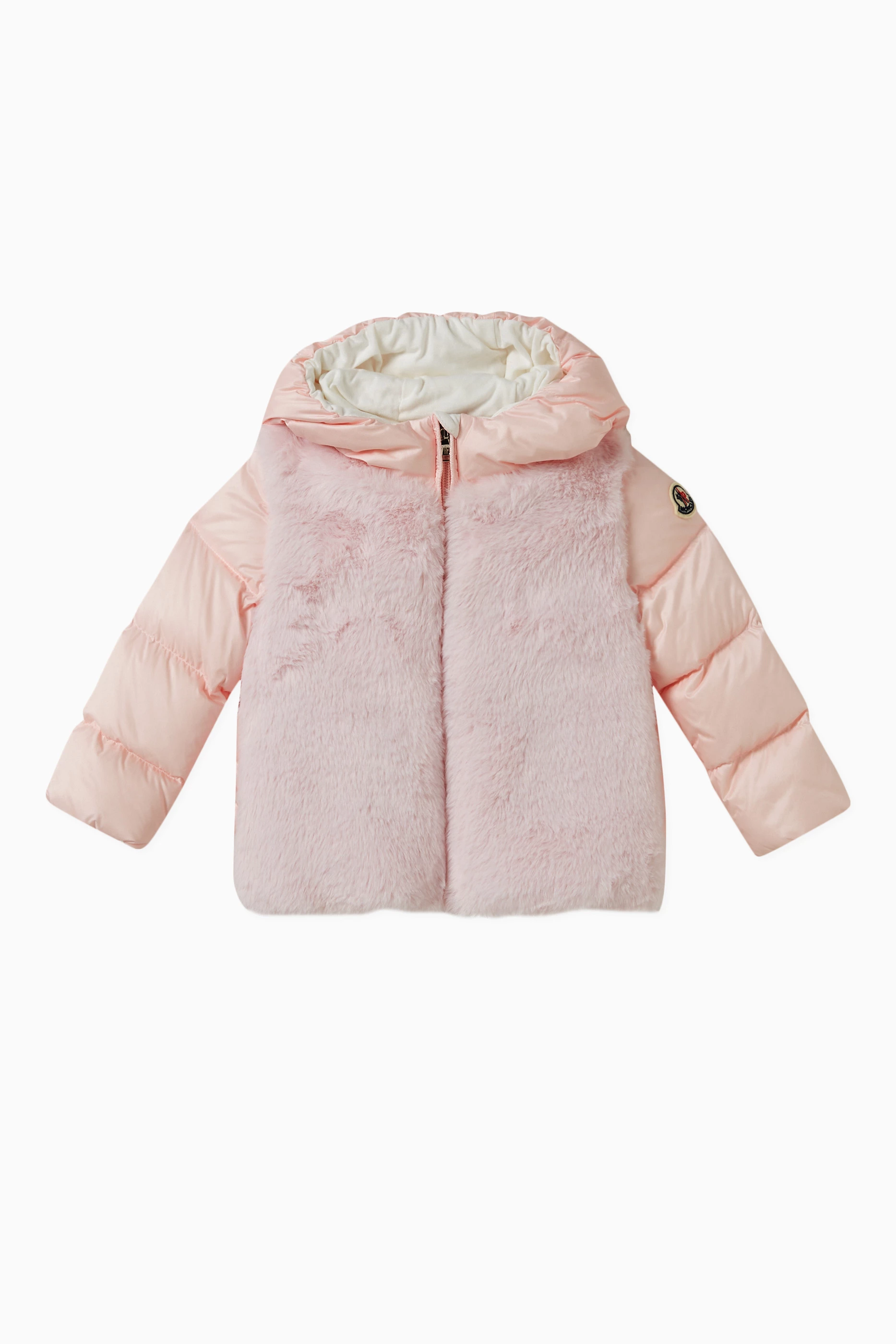 Baby girl moncler coat with fur online