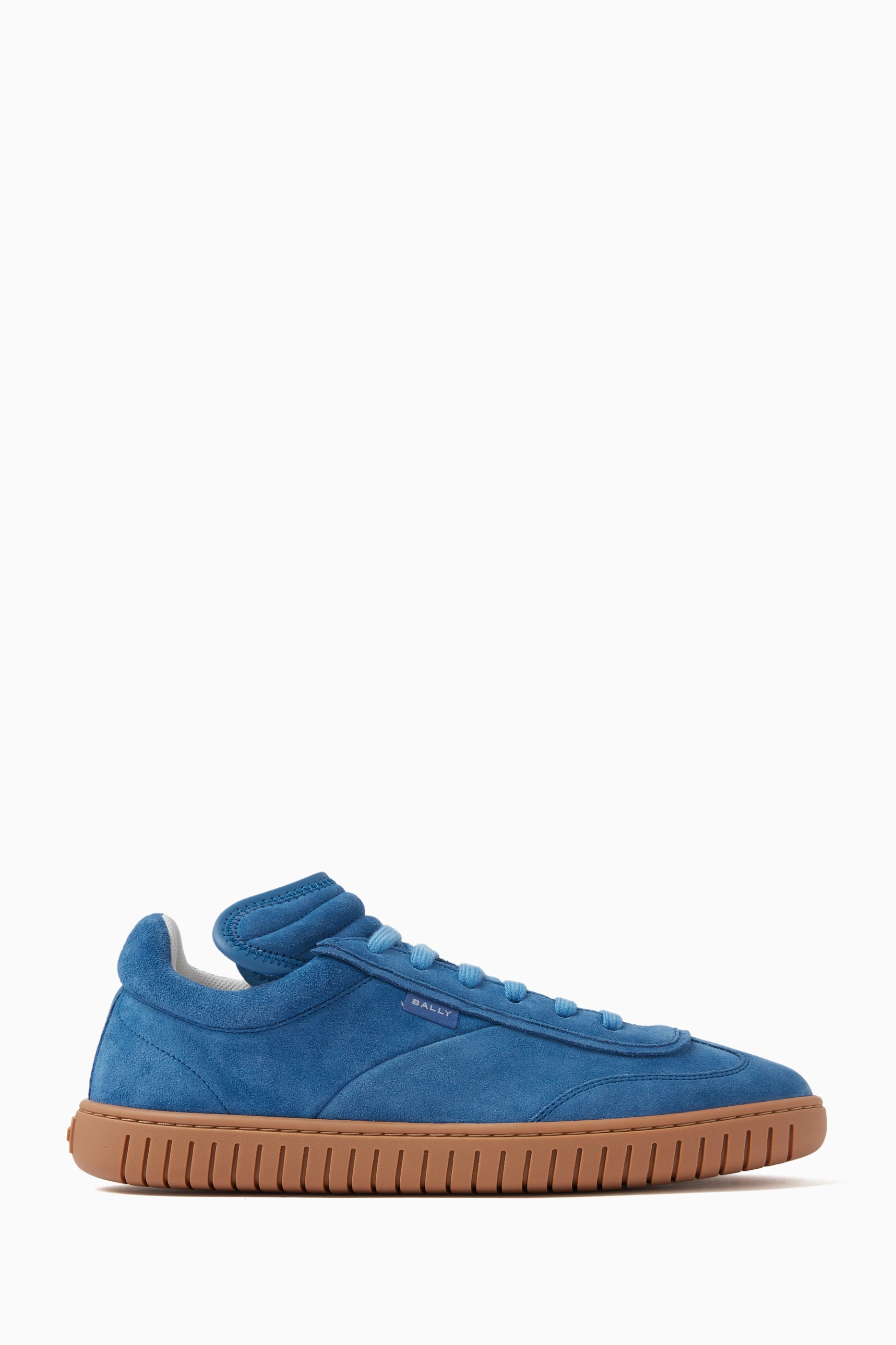 Blue online bally shoes