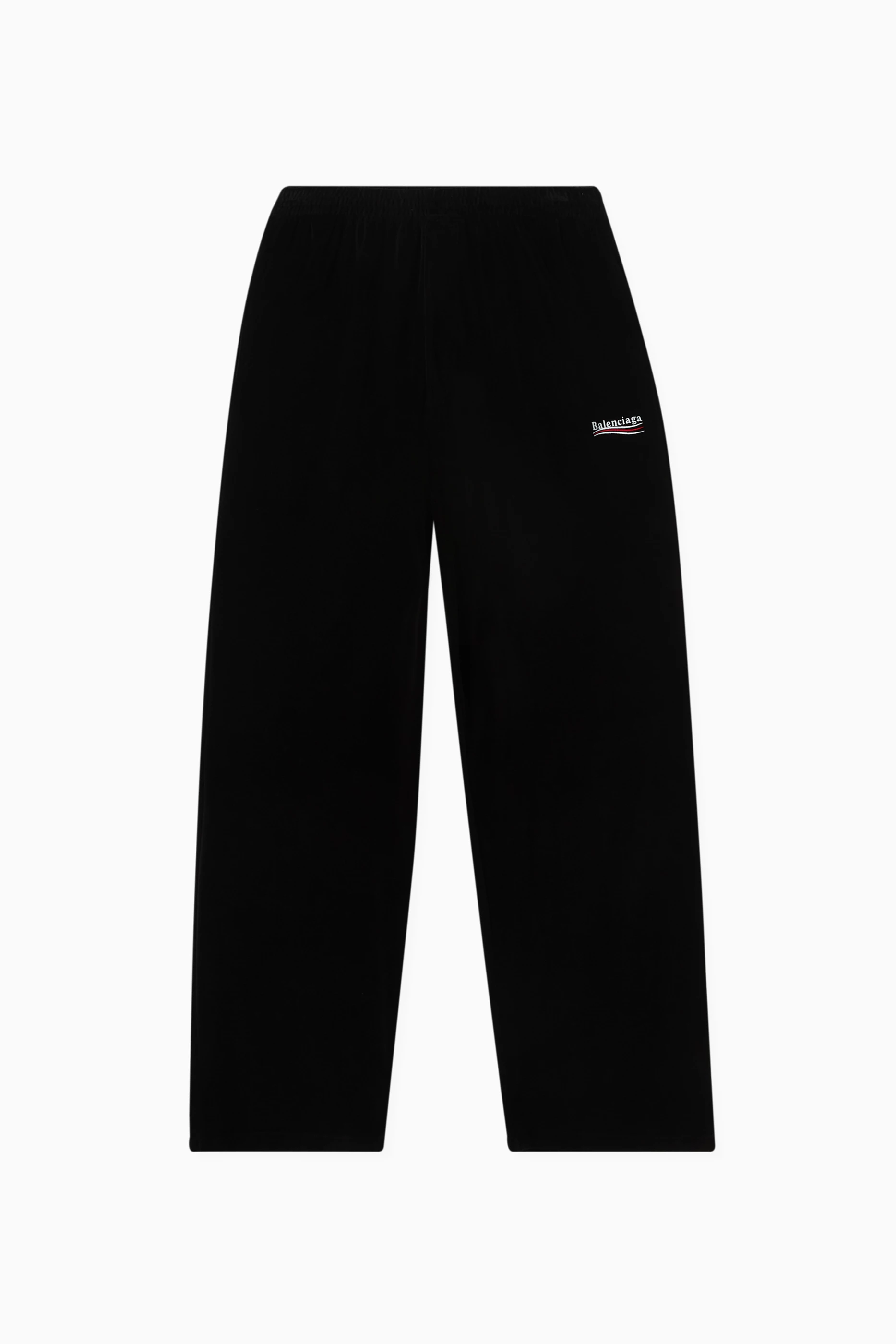 Buy Balenciaga Black Political Campaign Baggy Sweatpants in Fleece for  UNISEX in Saudi