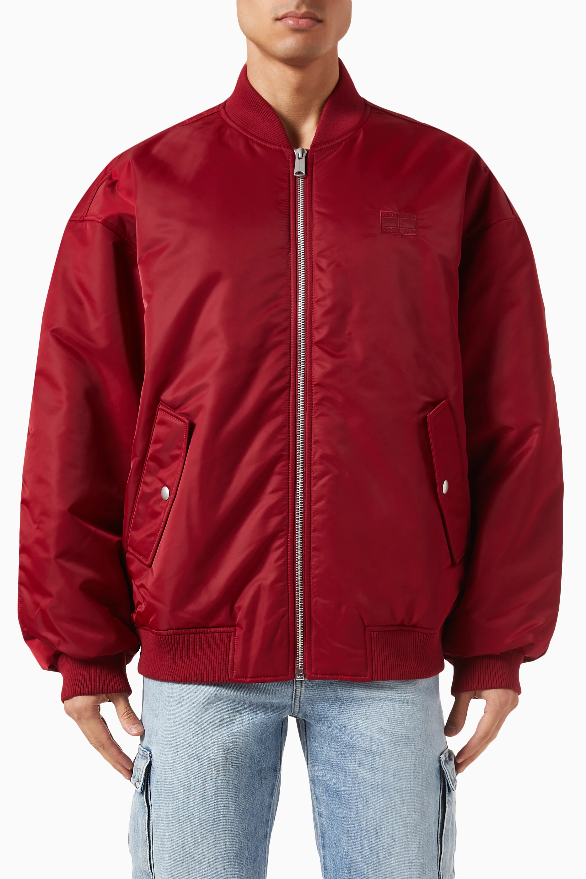 Tommy jeans recycled nylon bomber outlet jacket