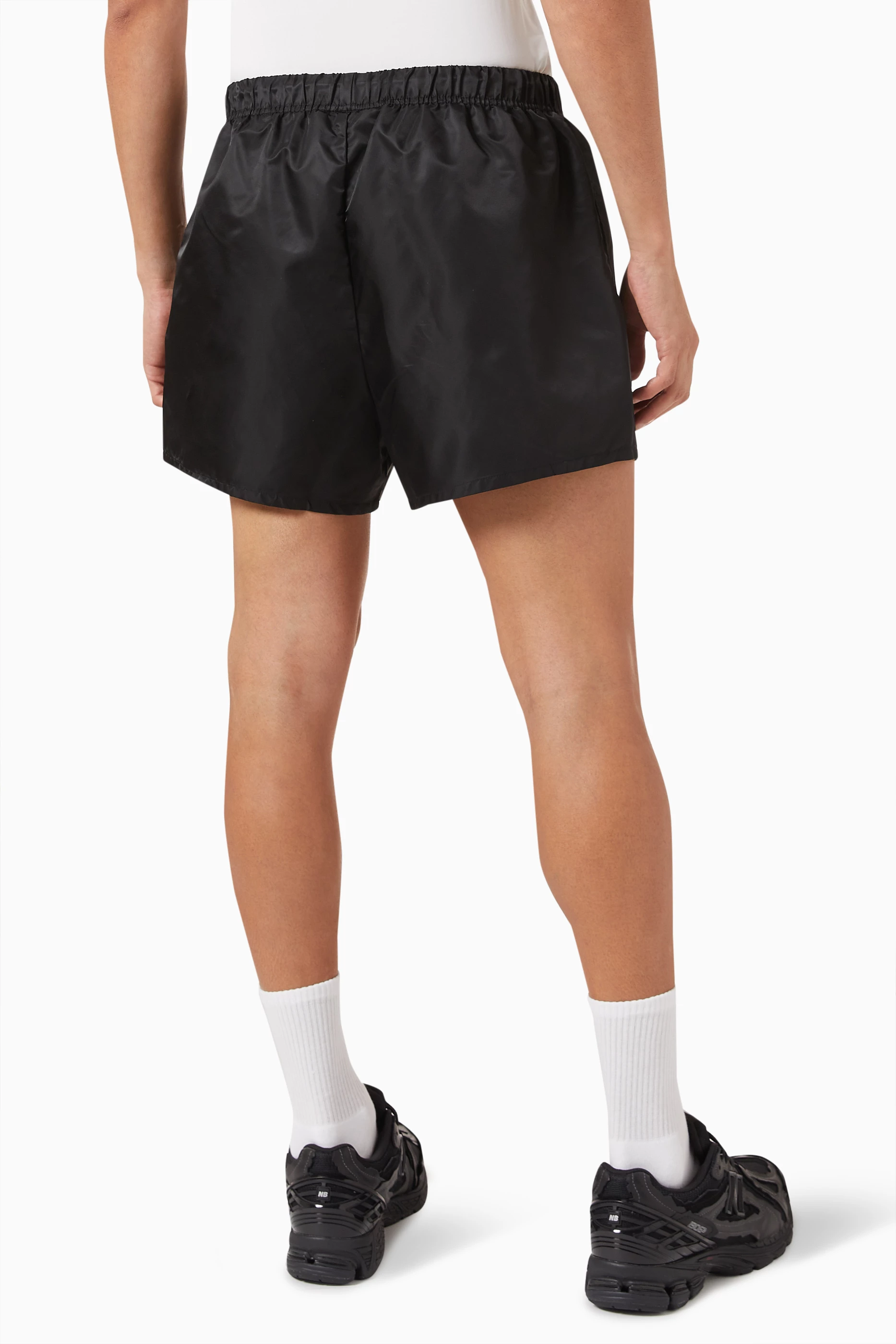 Mens black outlet nylon shorts