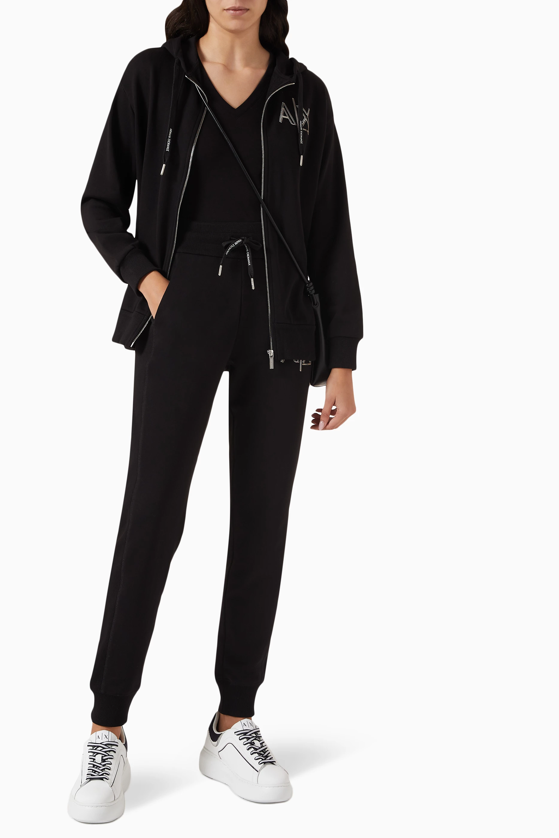 Armani exchange tracksuit womens on sale