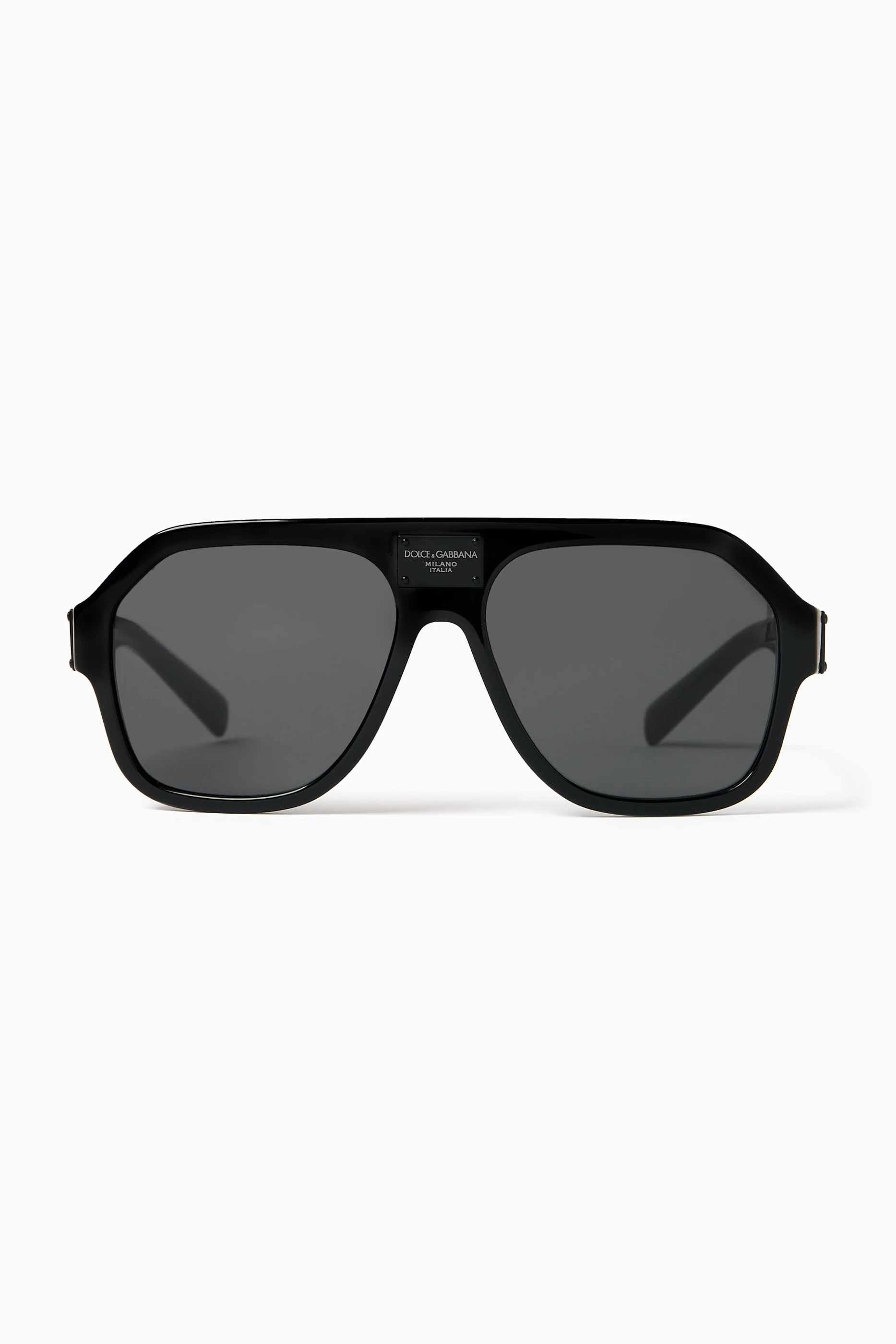 Dolce and gabbana mens aviator deals sunglasses
