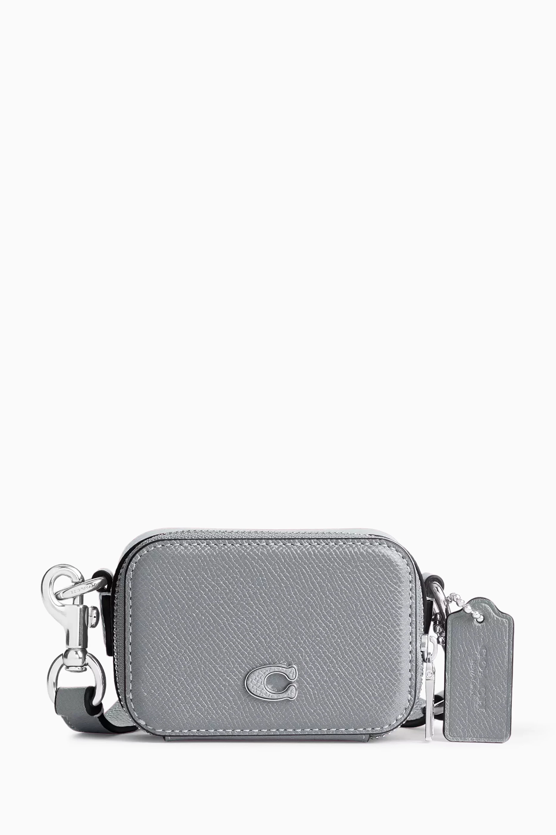 Coach grey new arrivals crossbody