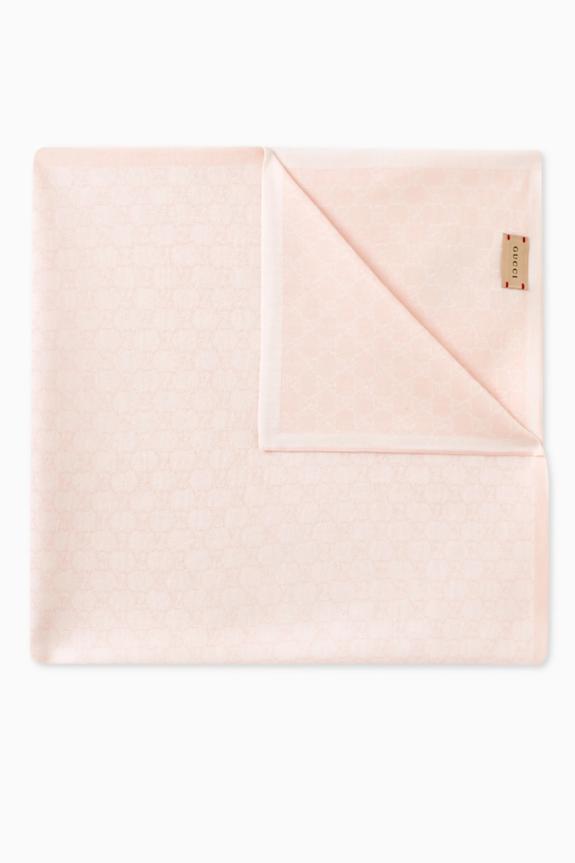 Pink gucci online baby blanket
