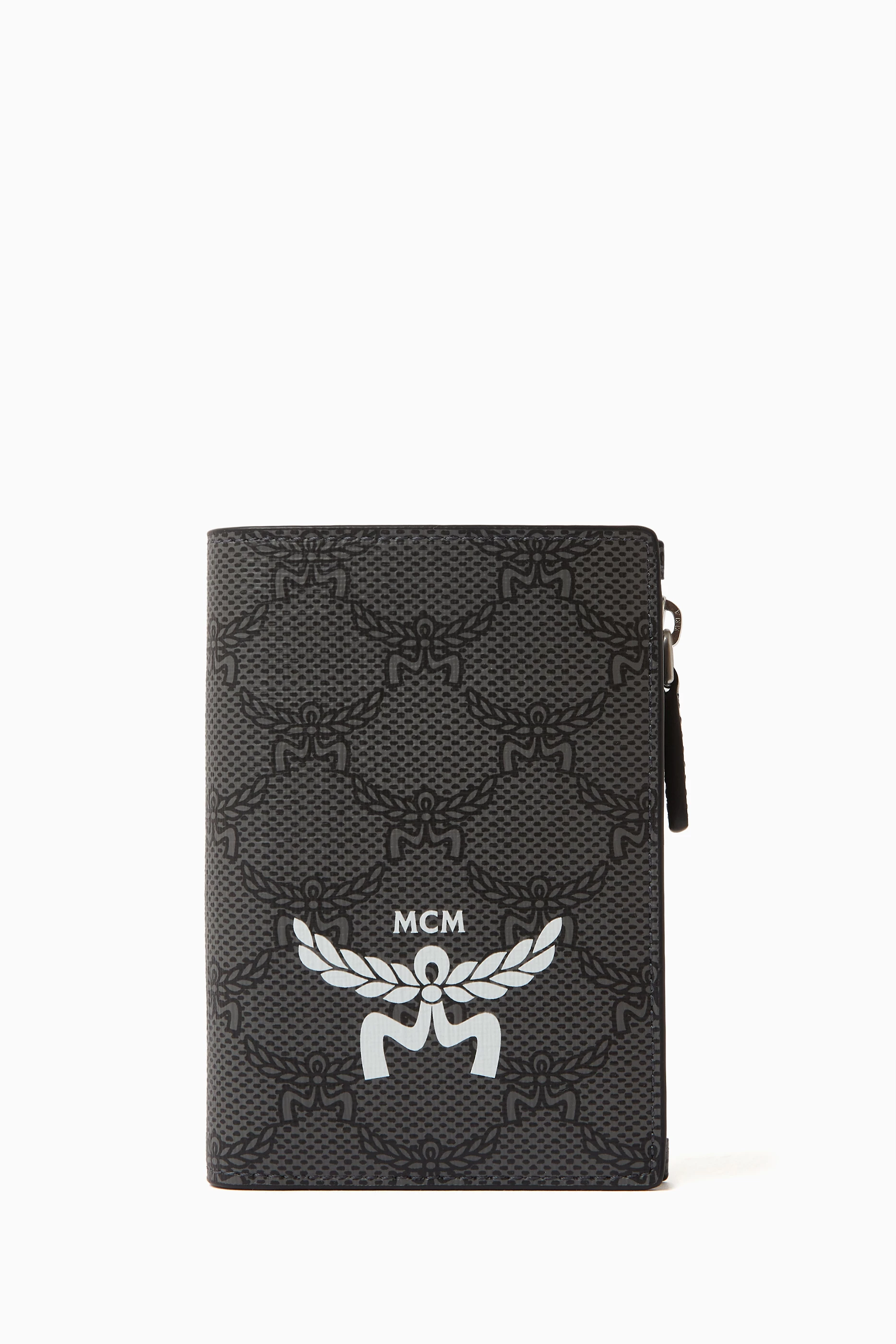 Grey mcm wallet 2025