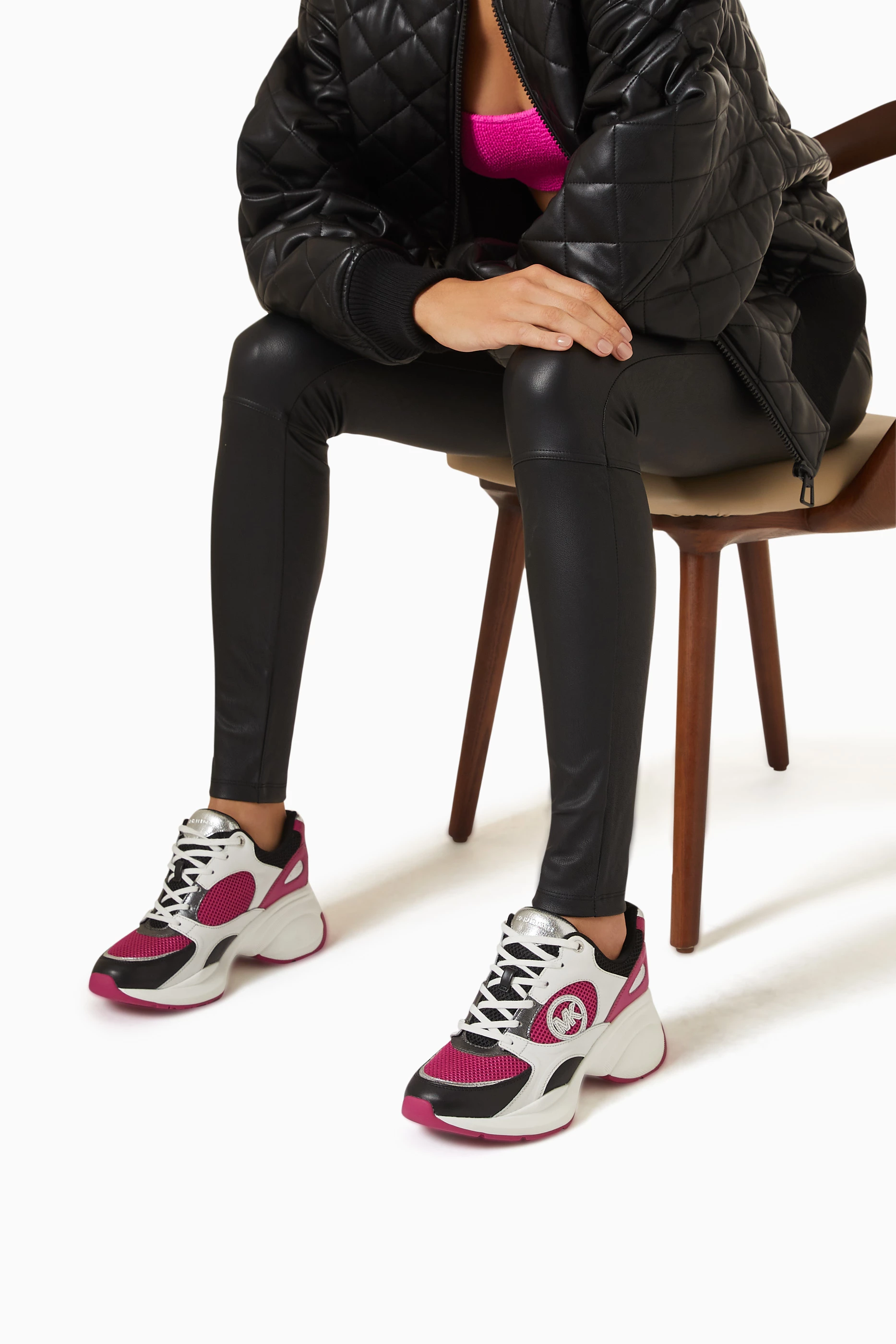 Michael kors mesh sneakers 2025