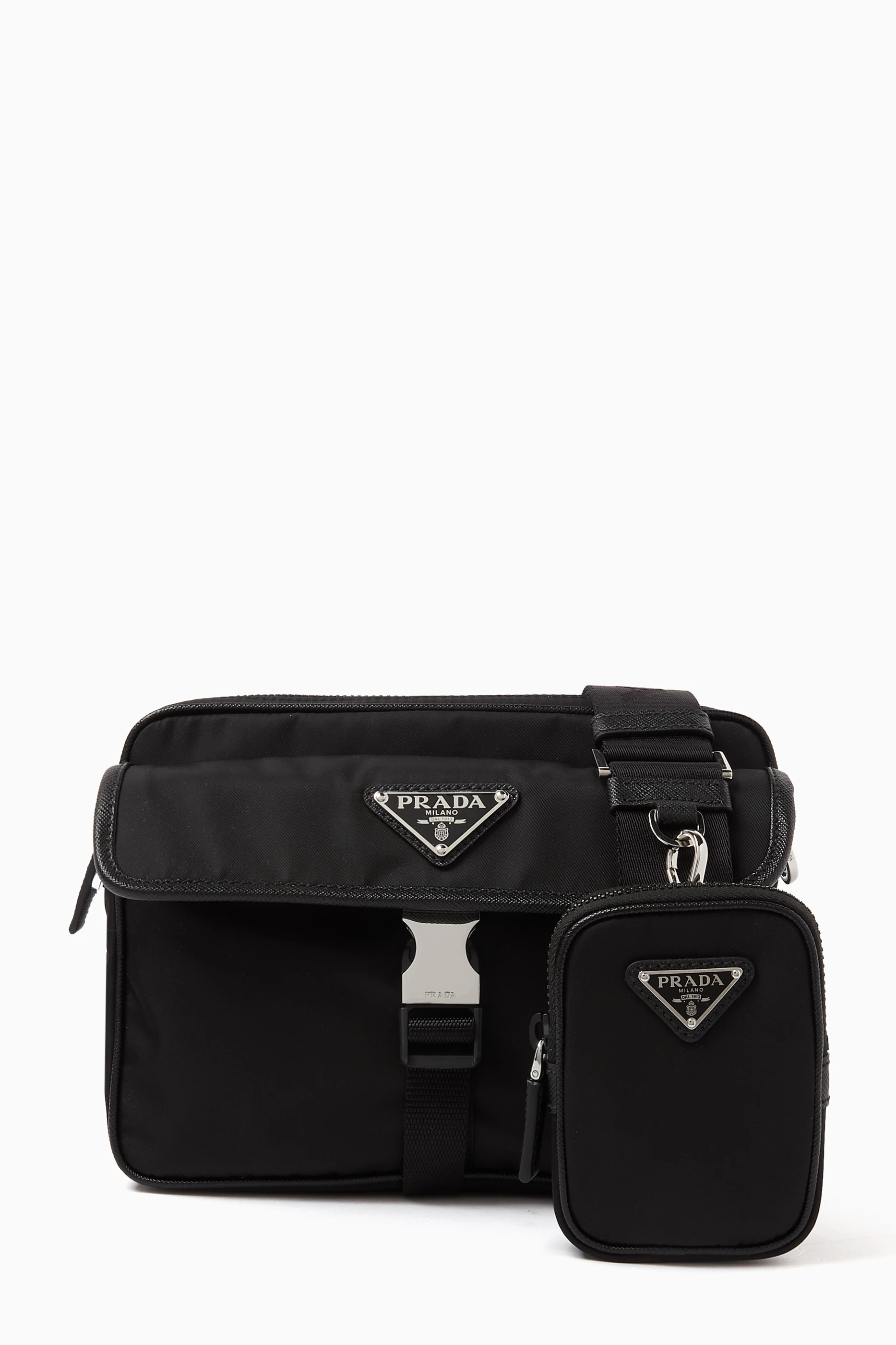 Prada men's 2025 nylon bag