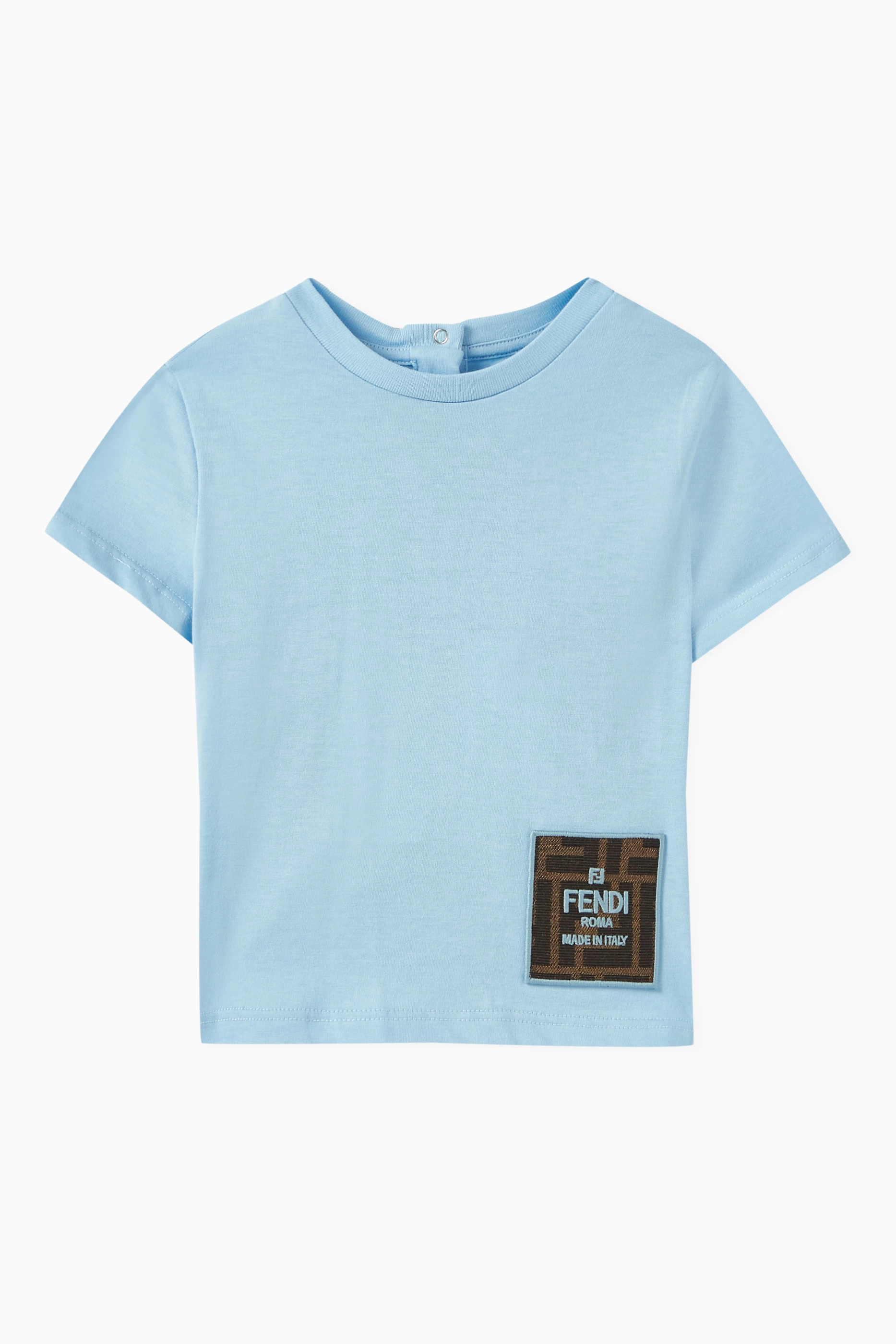 Blue hot sale fendi top