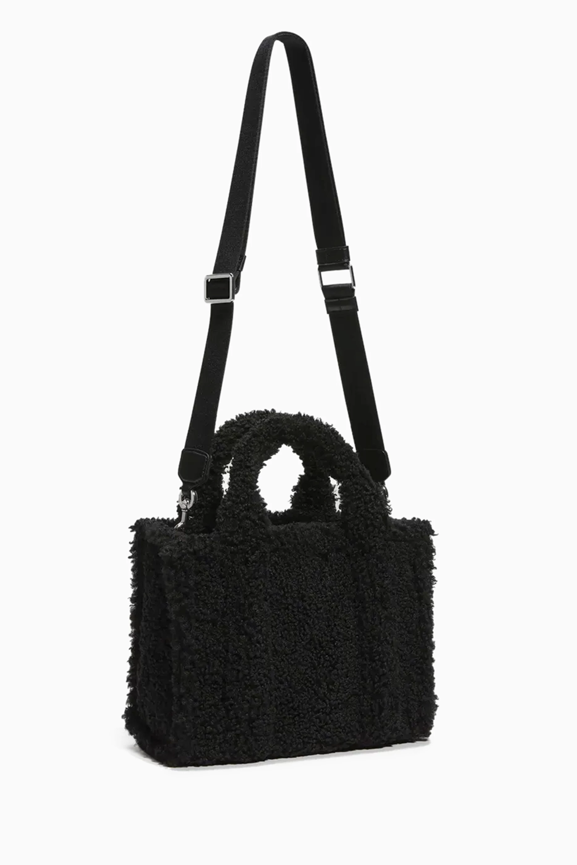 marc jacobs mini teddy tote black